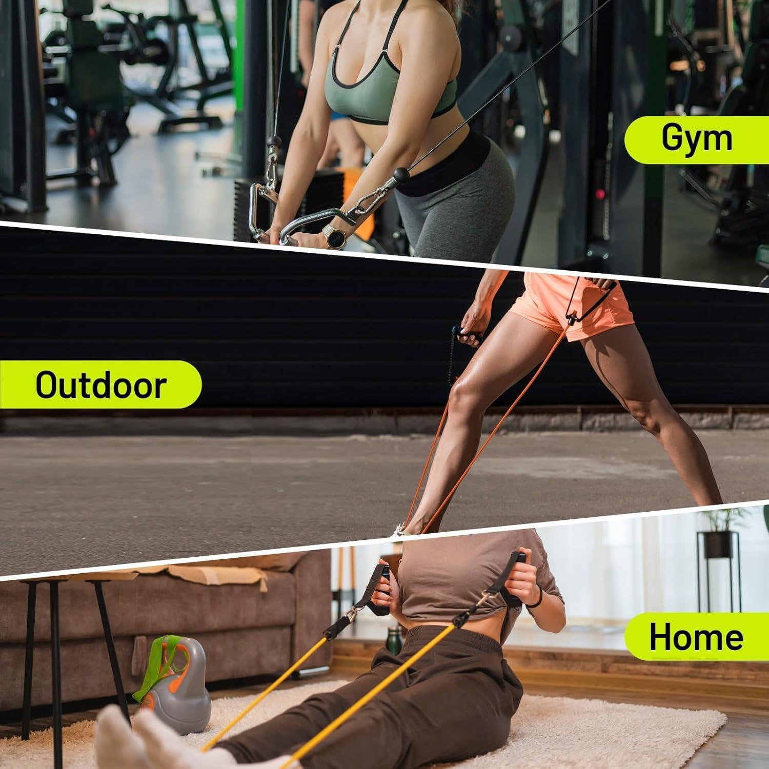 Correa de Anclaje para Puerta Slim Panda - Bandas de Resistencia