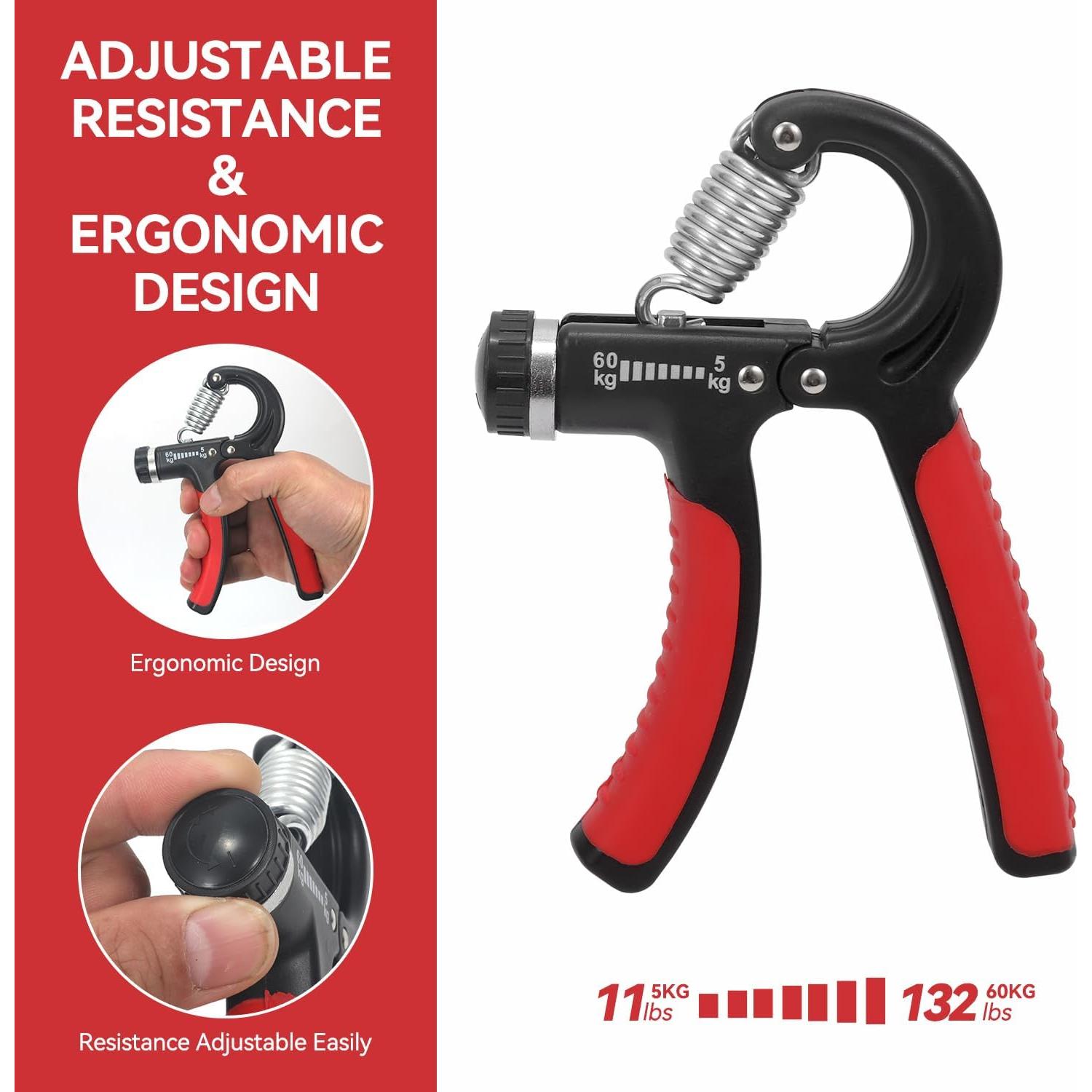 Banda de Resistencia con Pedal Vonlarka 2025 - 4 Tubos Ajustables