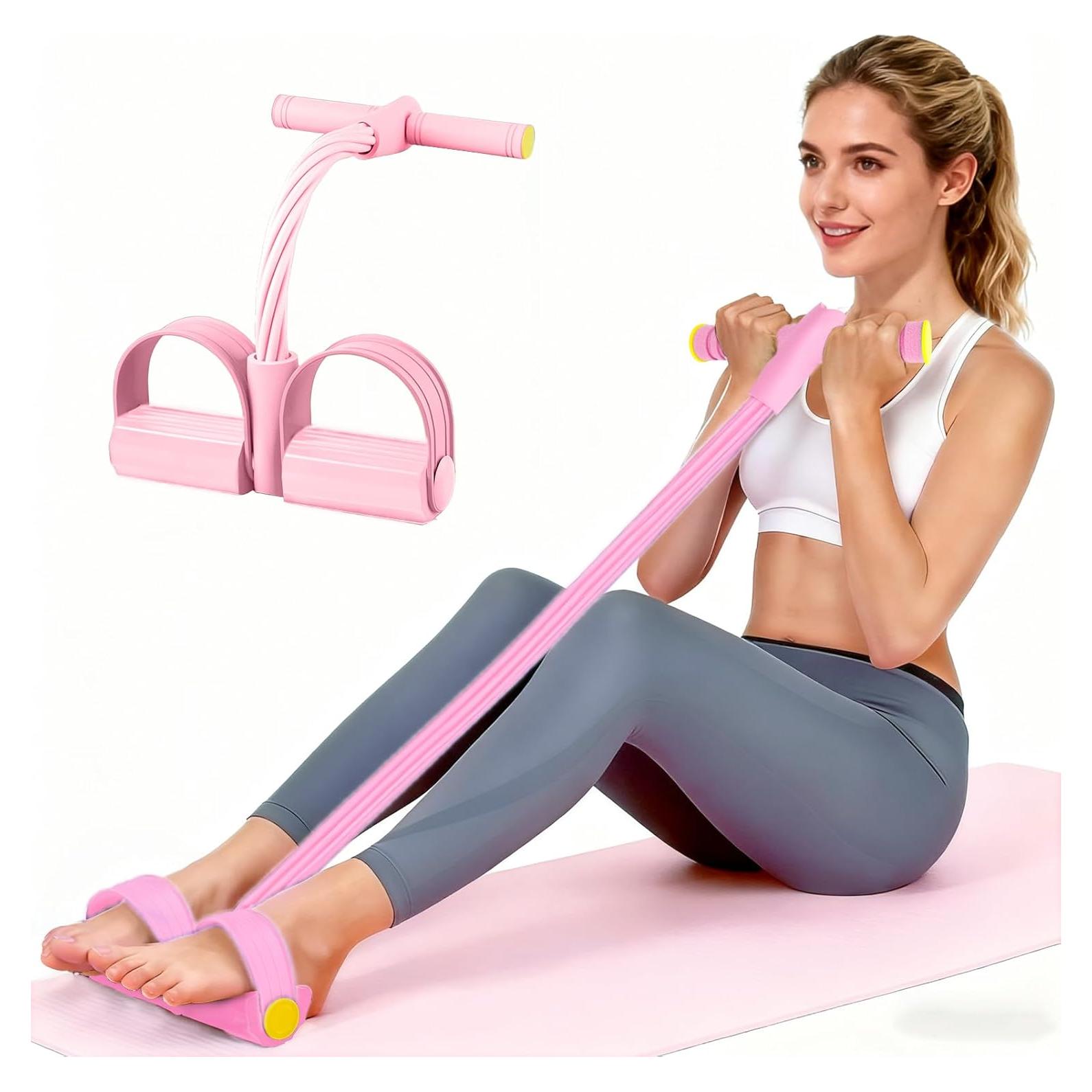 Bandas de Resistencia Spechance con Pedal y Mangos - 6 Tubos