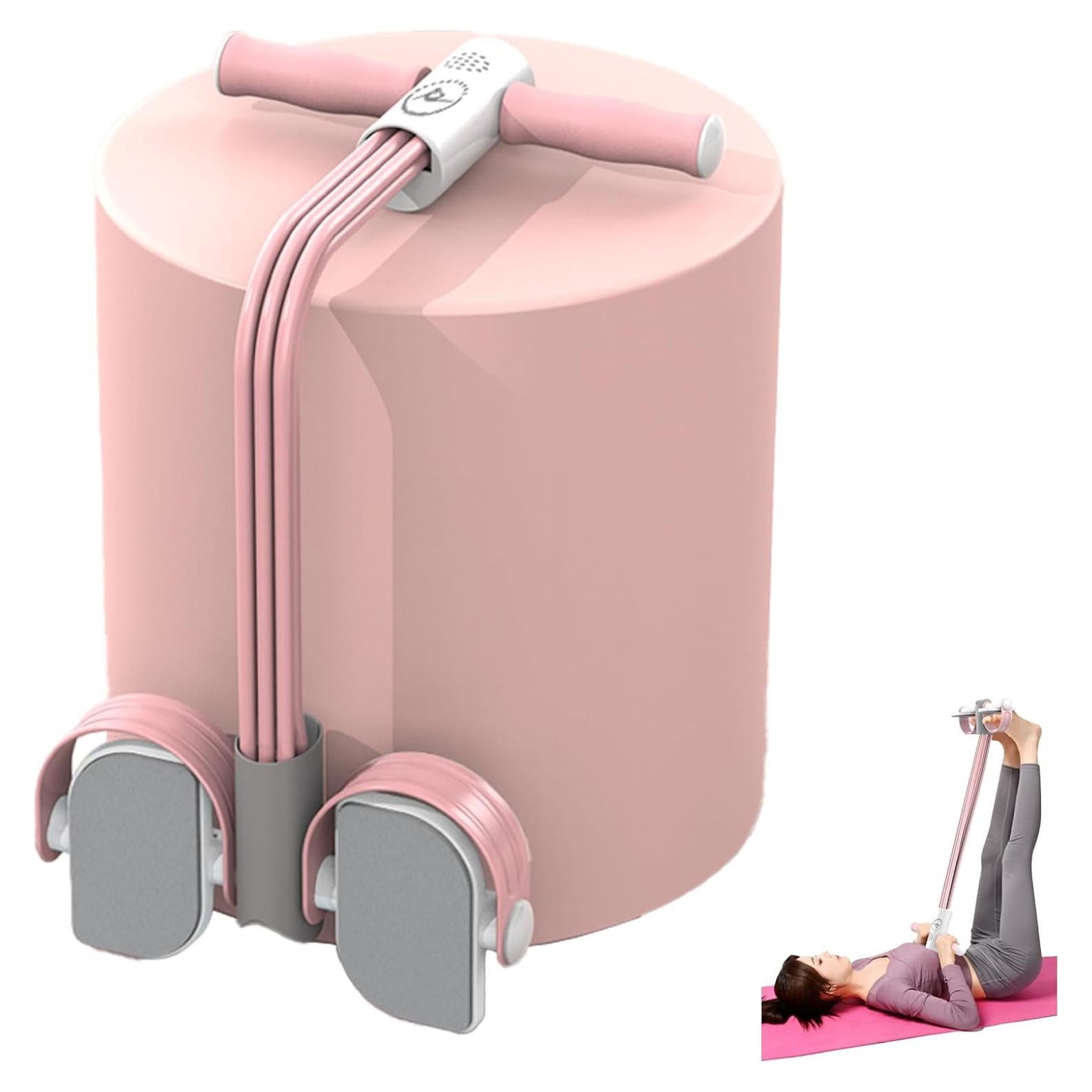 Cuerda de Resistencia con Pedal MaxKite 6 Tubos Rosa