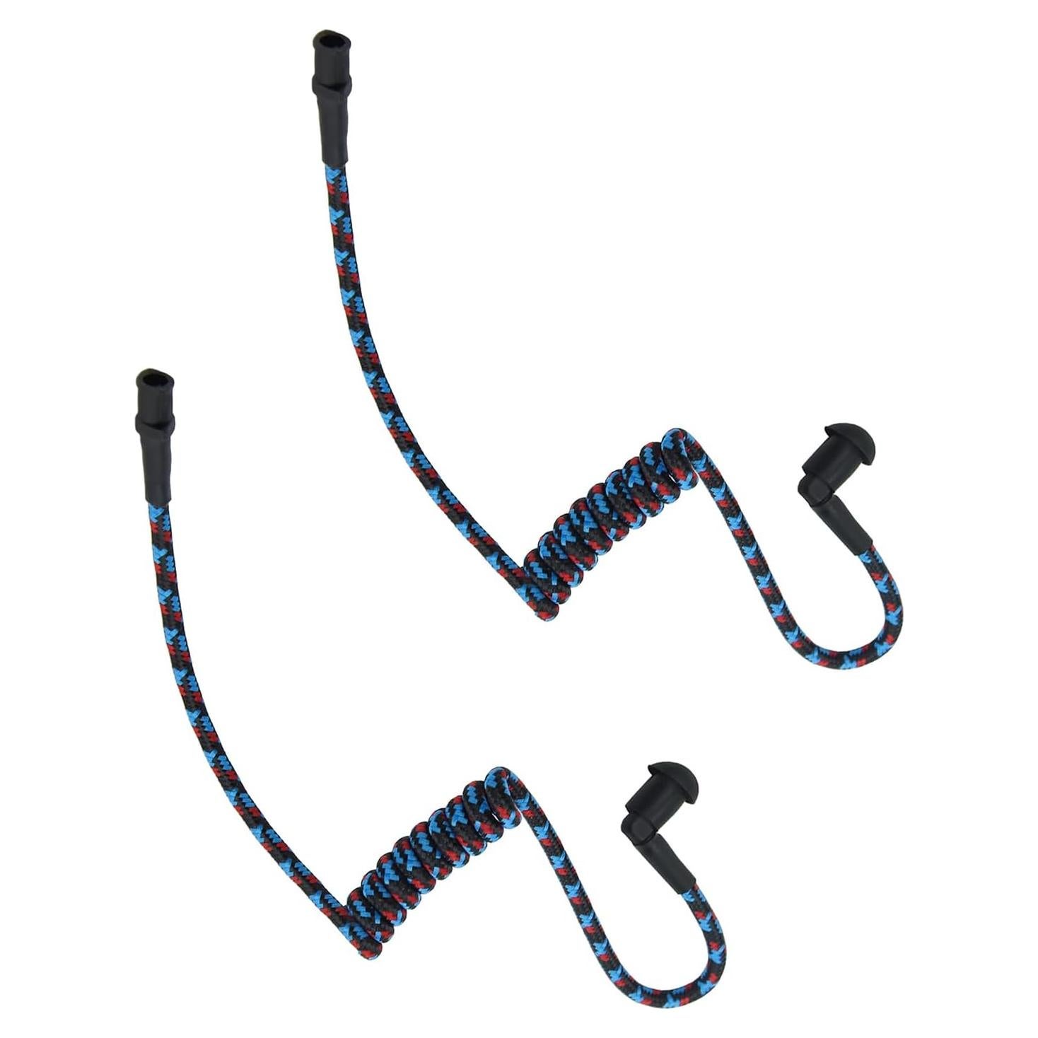 Tubo Acústico de Nylon Trenzado JUYODE para Auriculares - Colorido