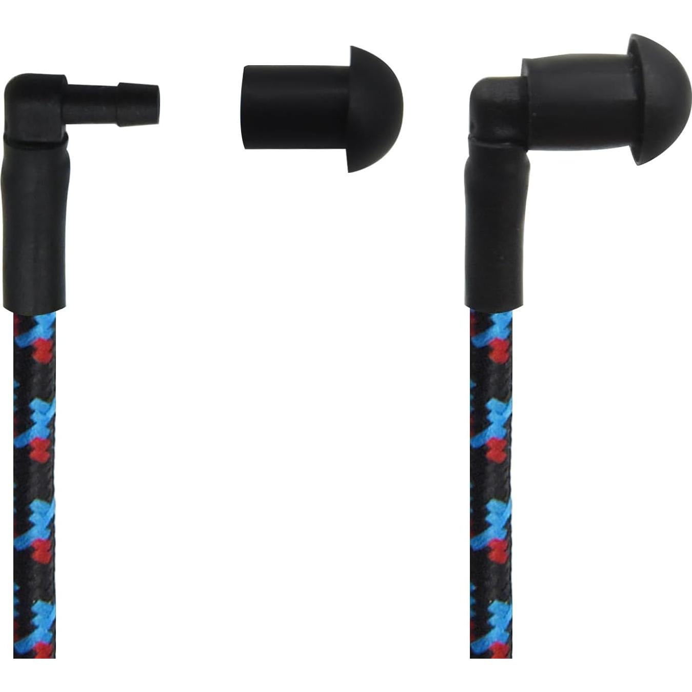 Tubo Acústico de Nylon Trenzado JUYODE para Auriculares - Colorido