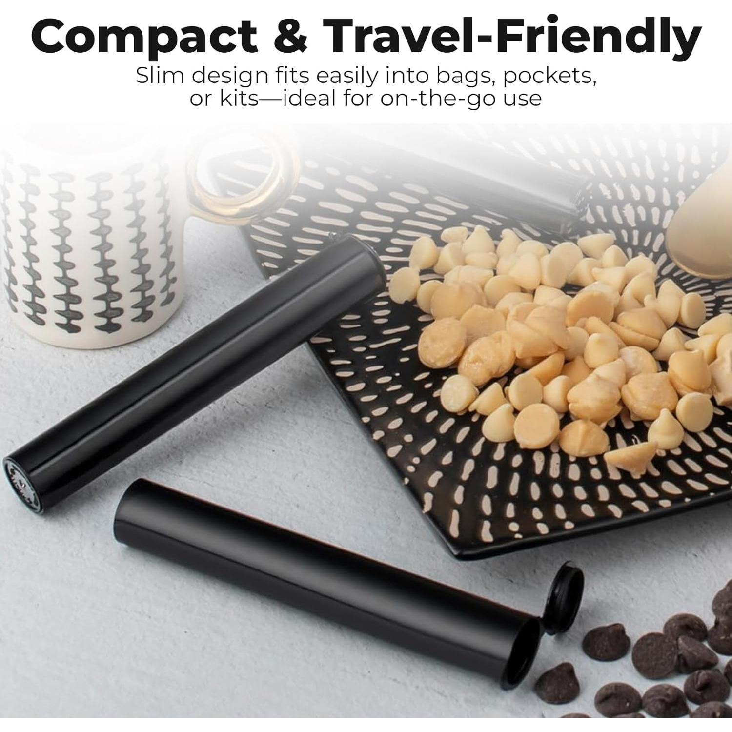 Botella de Píldoras Mini BIKO 116mm 10-Pack A Prueba de Agua