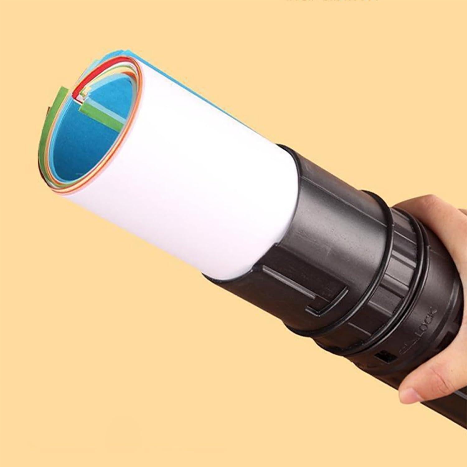 Tubo Telescópico DEWEL para Póster y Caña de Pescar XL Negro