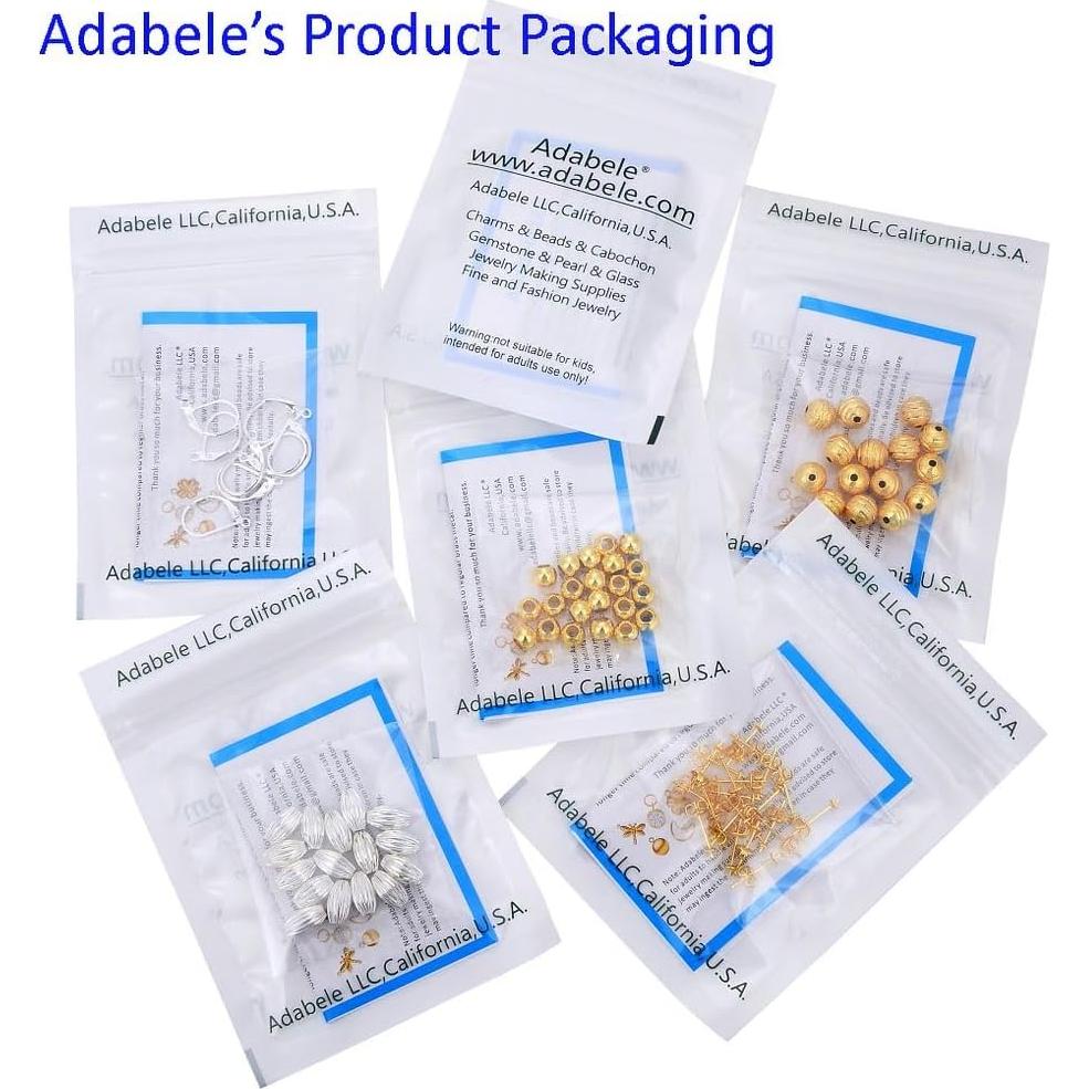 Cierre de Tubo de Plata Esterlina Adabele 2pcs 30.4mm 5 Cuerdas