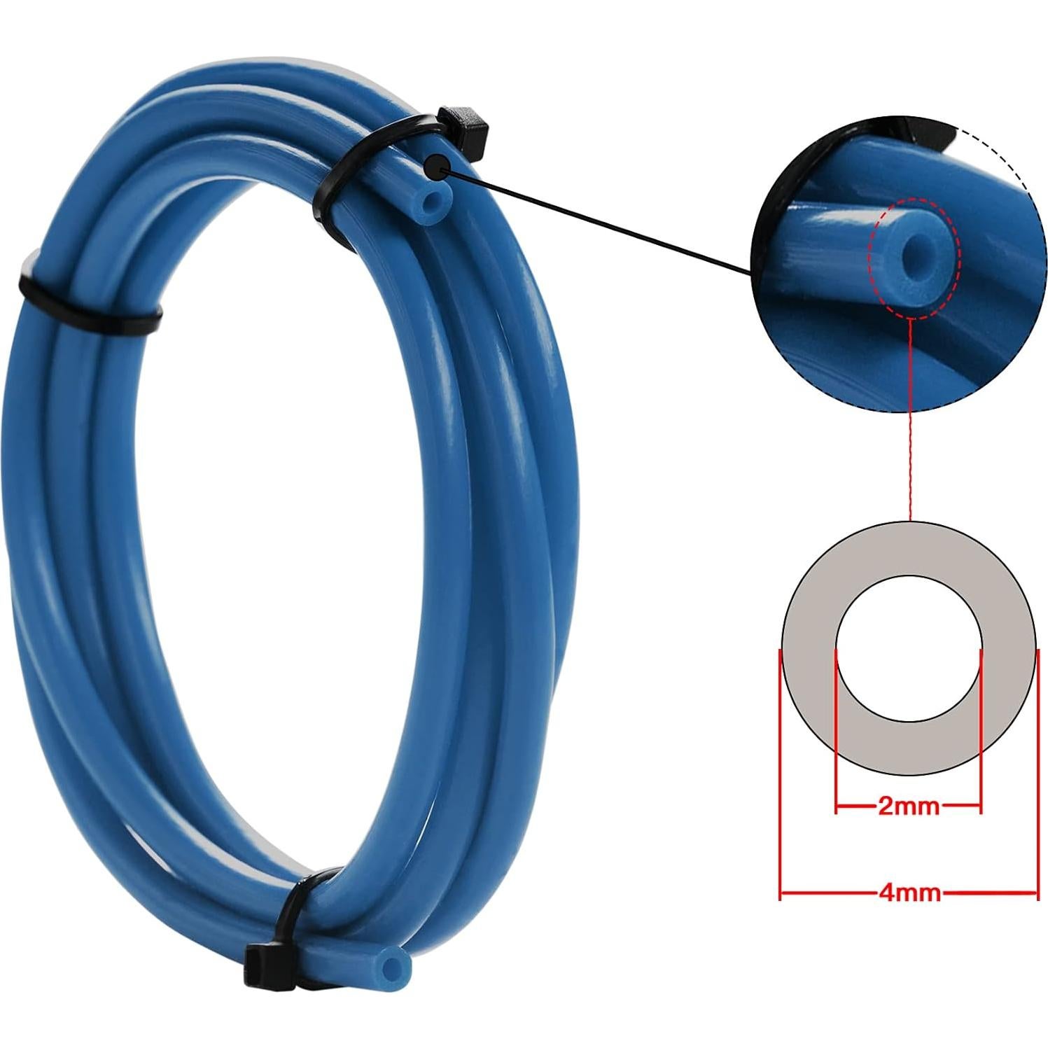 Tubo Bowden PTFE 6M ChowThink para Filamento 1.75mm