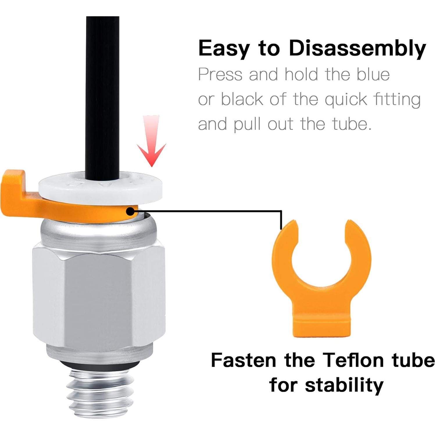 Tubo Bowden PTFE 6M ChowThink para Filamento 1.75mm
