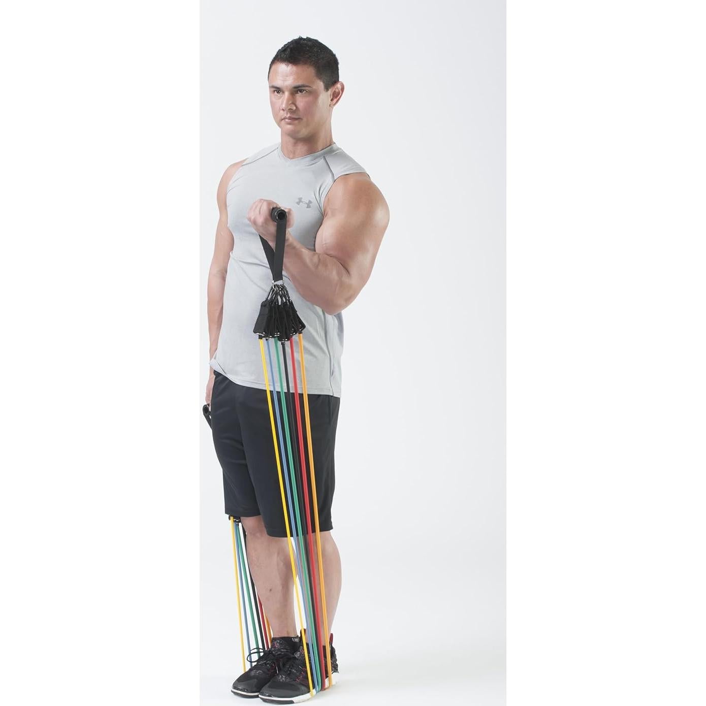 Conjunto de Bandas de Resistencia Apilables Productos de Montaña Negra