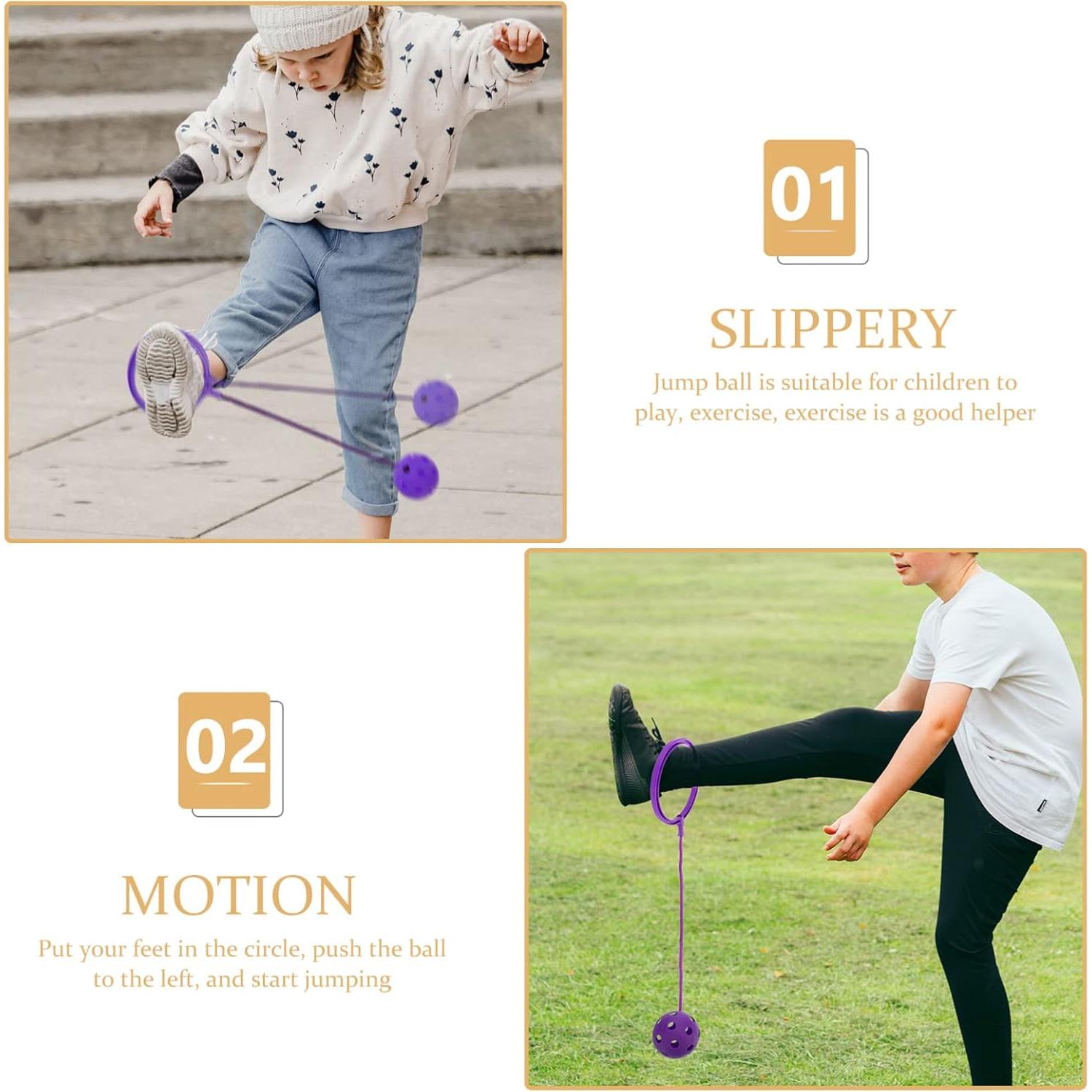 Bola de Salto BESPORTBLE 2 Pcs Juguete para Niños 33x6cm