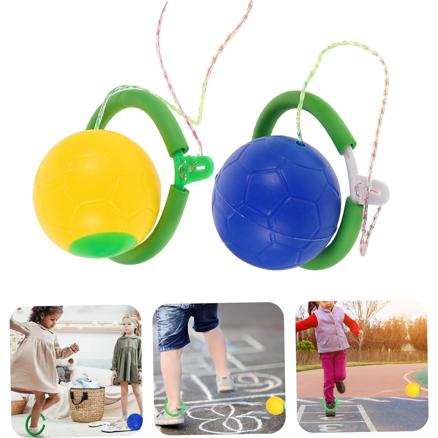 Pelotas Rebotadoras Milisten para Fitness - 2 Piezas Multicolor