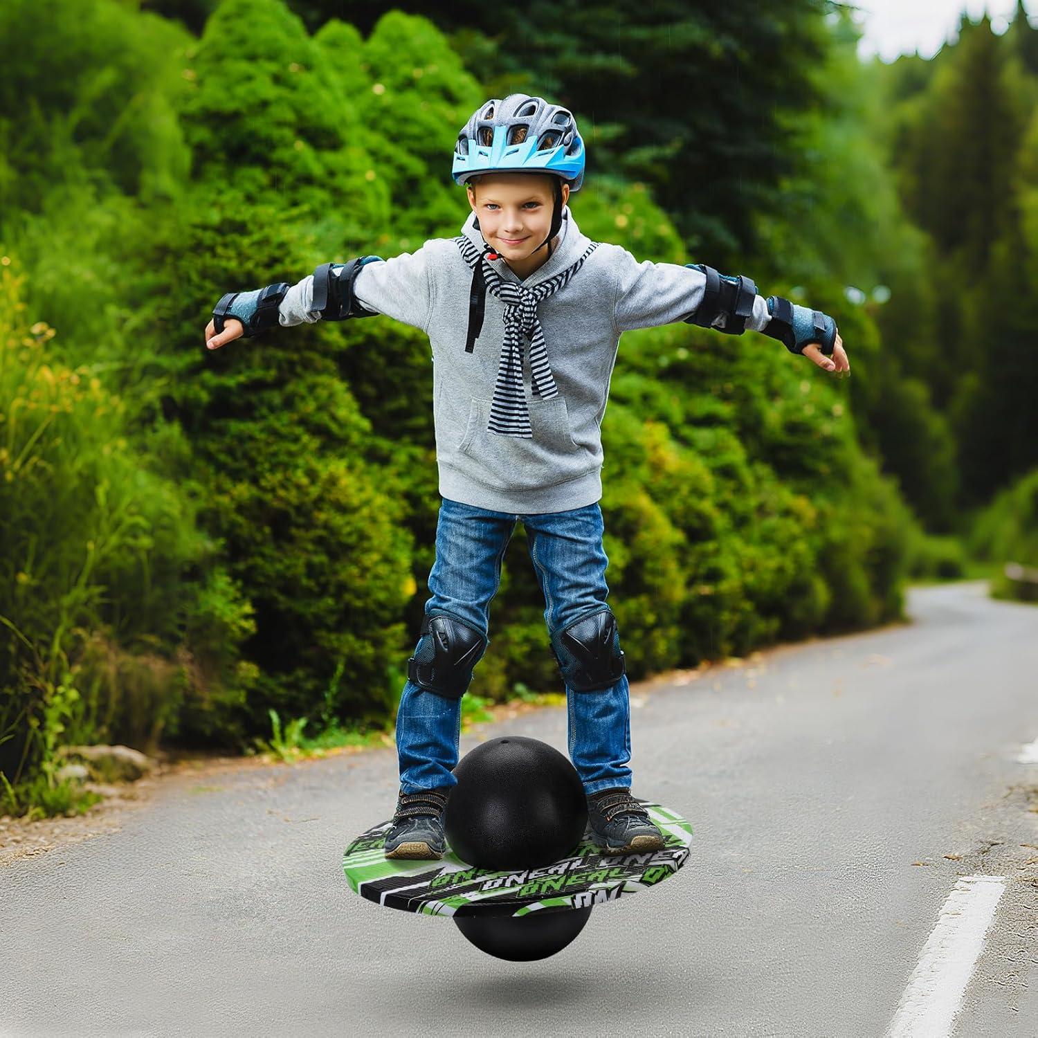 Pelota Pogo WinnerWhy para Niños hasta 32.9kg Verde/Negro