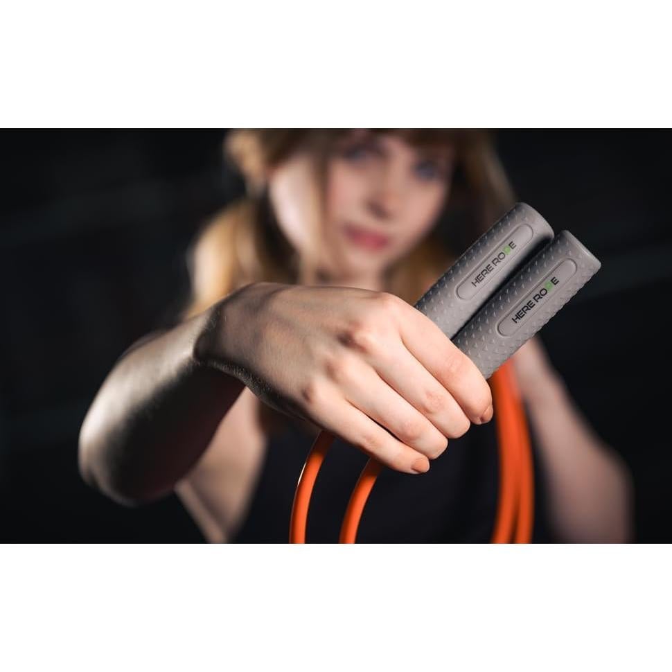 Cuerda de Salto con Peso Hererope 2.49m Ajustable Naranja