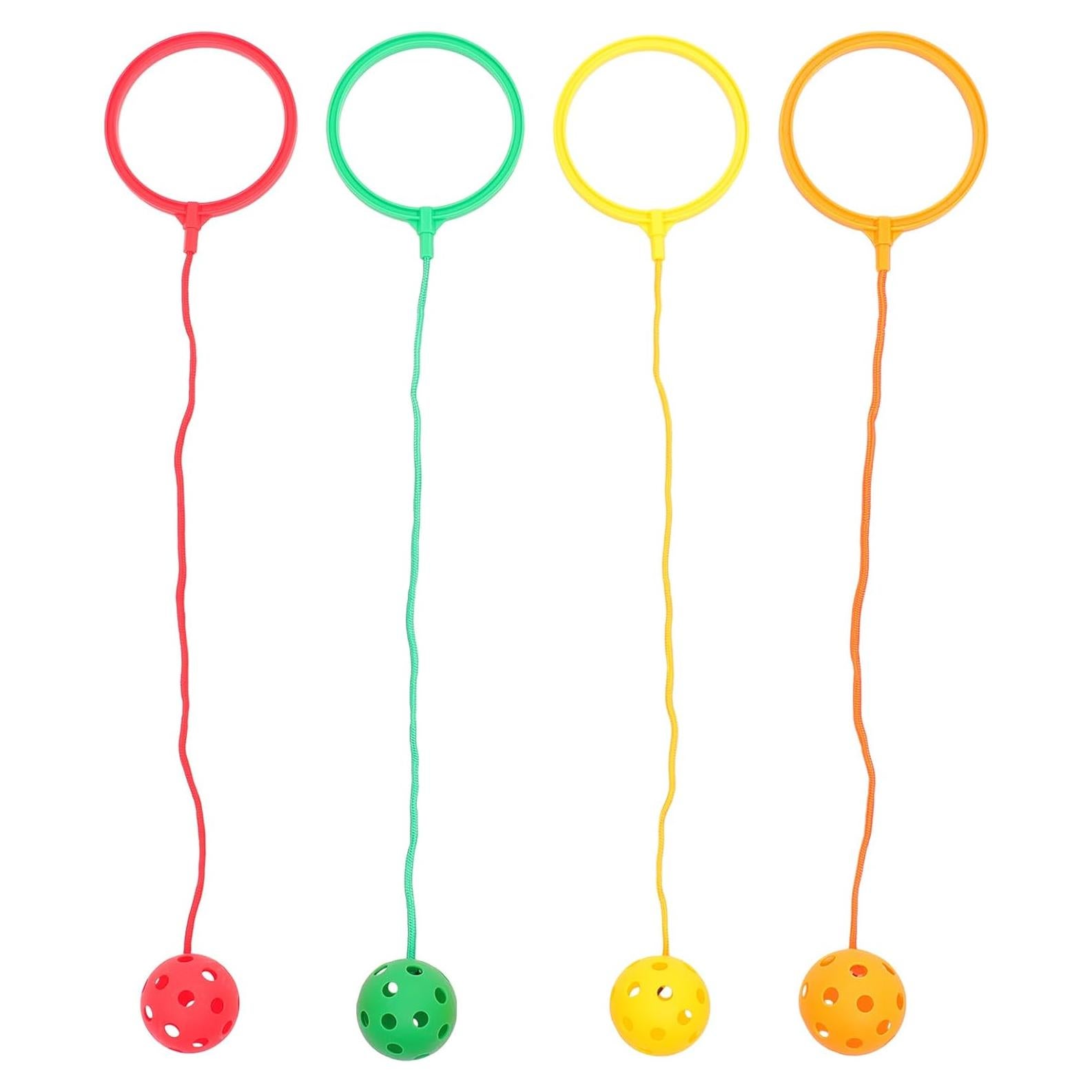 Kisangel Juguetes de Anillo Saltar 4 Piezas para Ejercicio