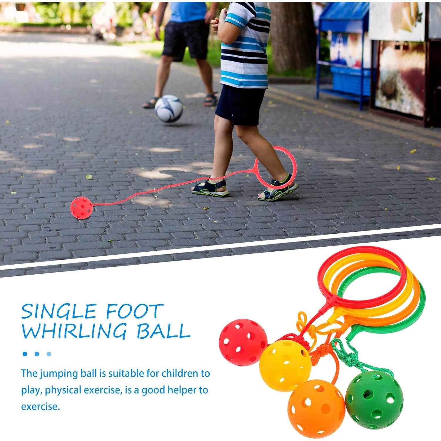 Kisangel Juguetes de Anillo Saltar 4 Piezas para Ejercicio