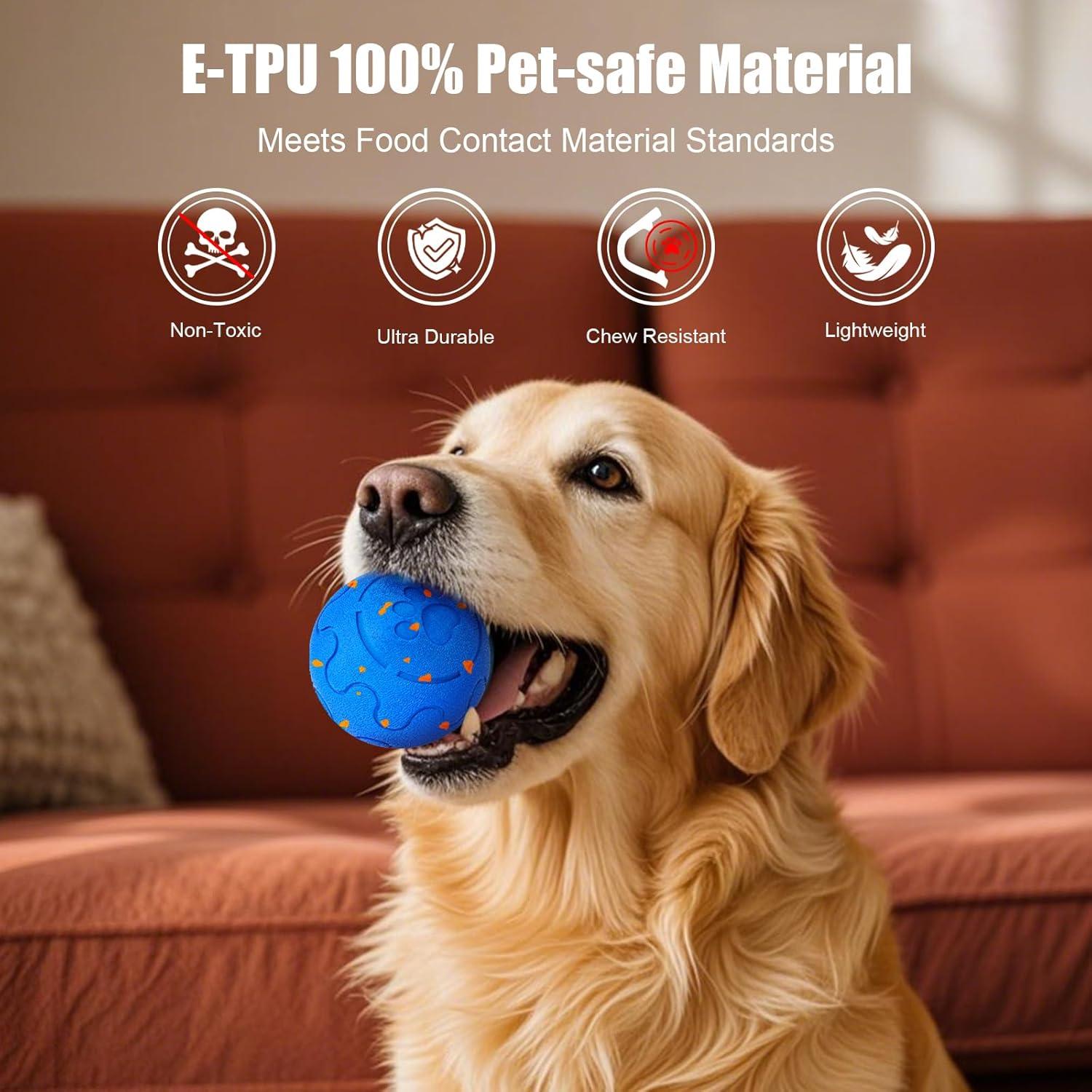 Bola Interactiva para Perros Beixiaoer O15, 8.13 cm, Impermeable