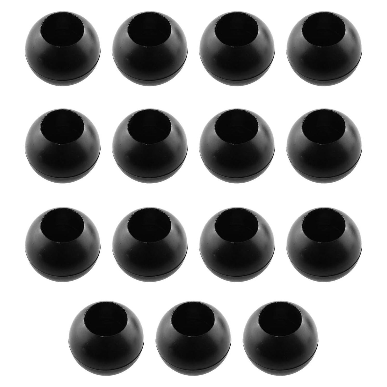 15 Bolas de Plástico Bungee 28mm JCBIZ para Cuerda Elástica