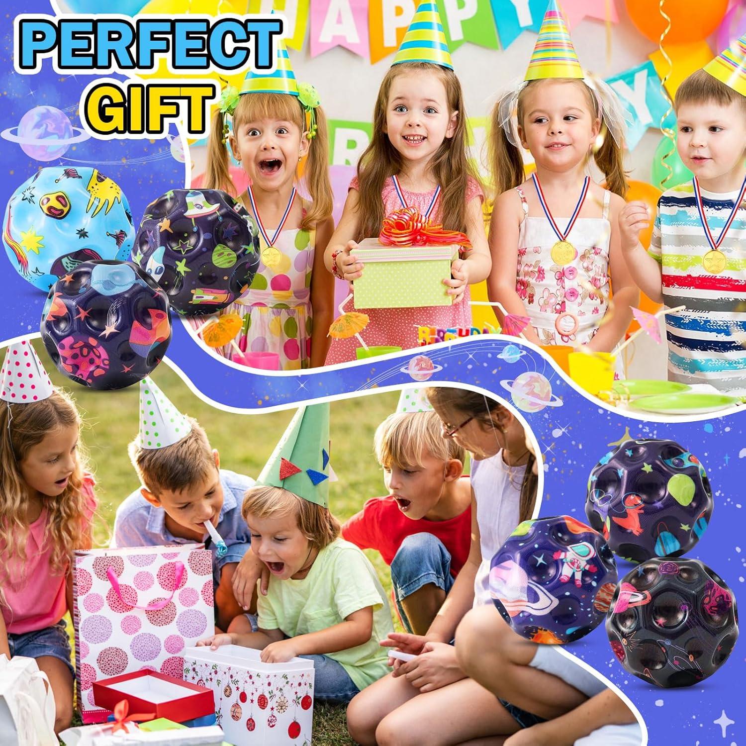 12 Pelotas Rebotadoras Coloridas YVBBHE para Niños 6.86 cm