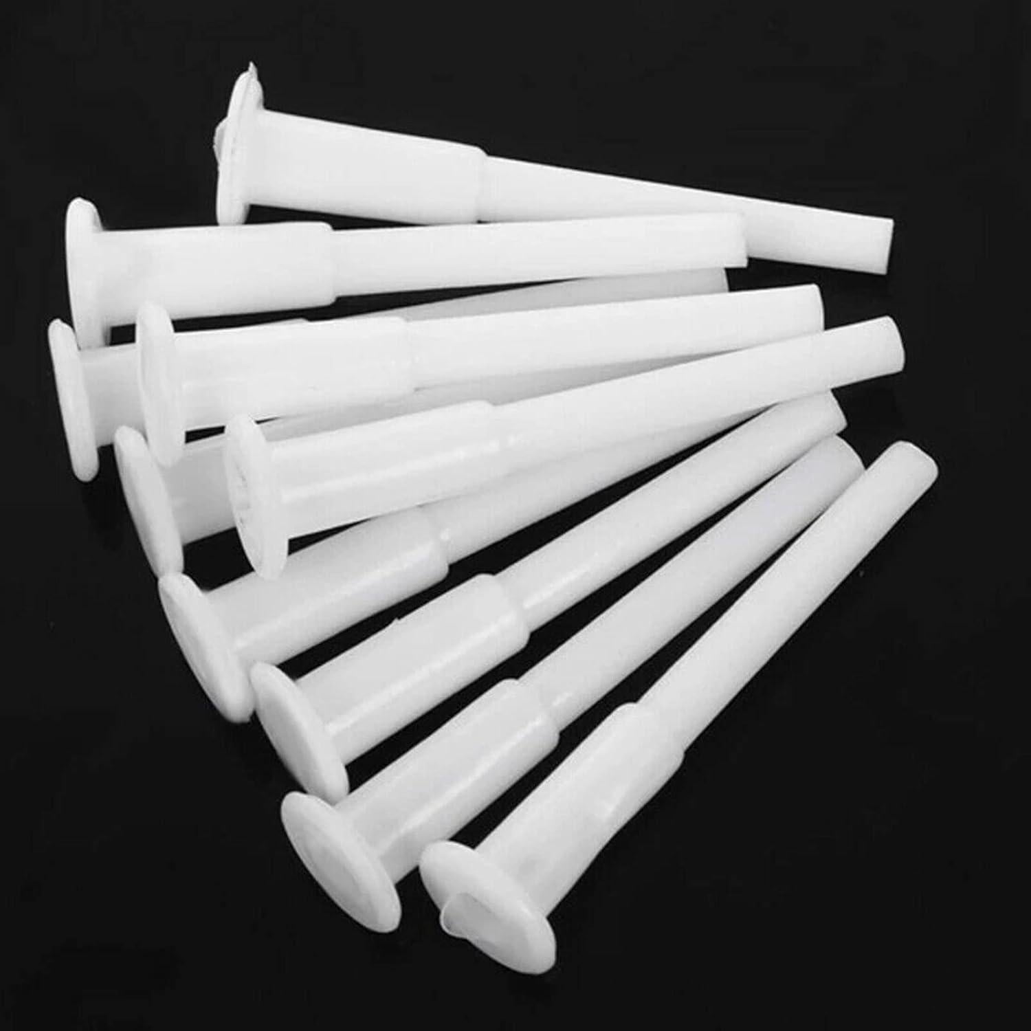 10 Tapones de Aire para Pelotas de Gimnasio FASTROHY - Blanco