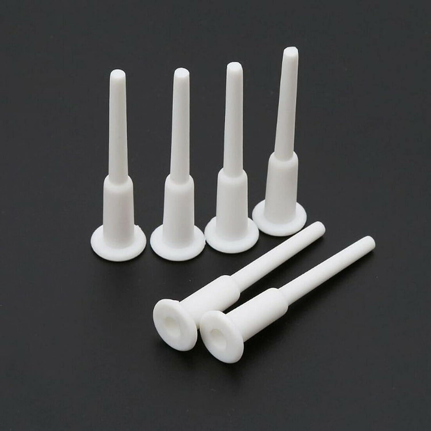 10 Tapones de Aire para Pelotas de Gimnasio FASTROHY - Blanco