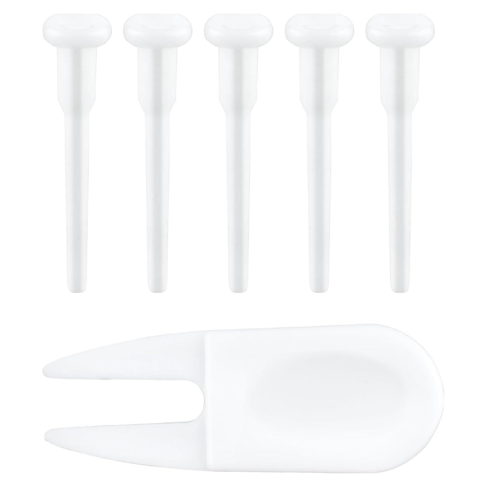 Quacc Kit de 6 Tapones de Reemplazo y Extractor para Pelotas de Yoga