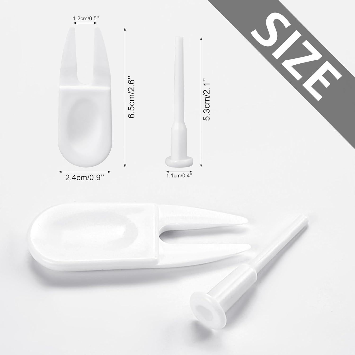 Quacc Kit de 6 Tapones de Reemplazo y Extractor para Pelotas de Yoga