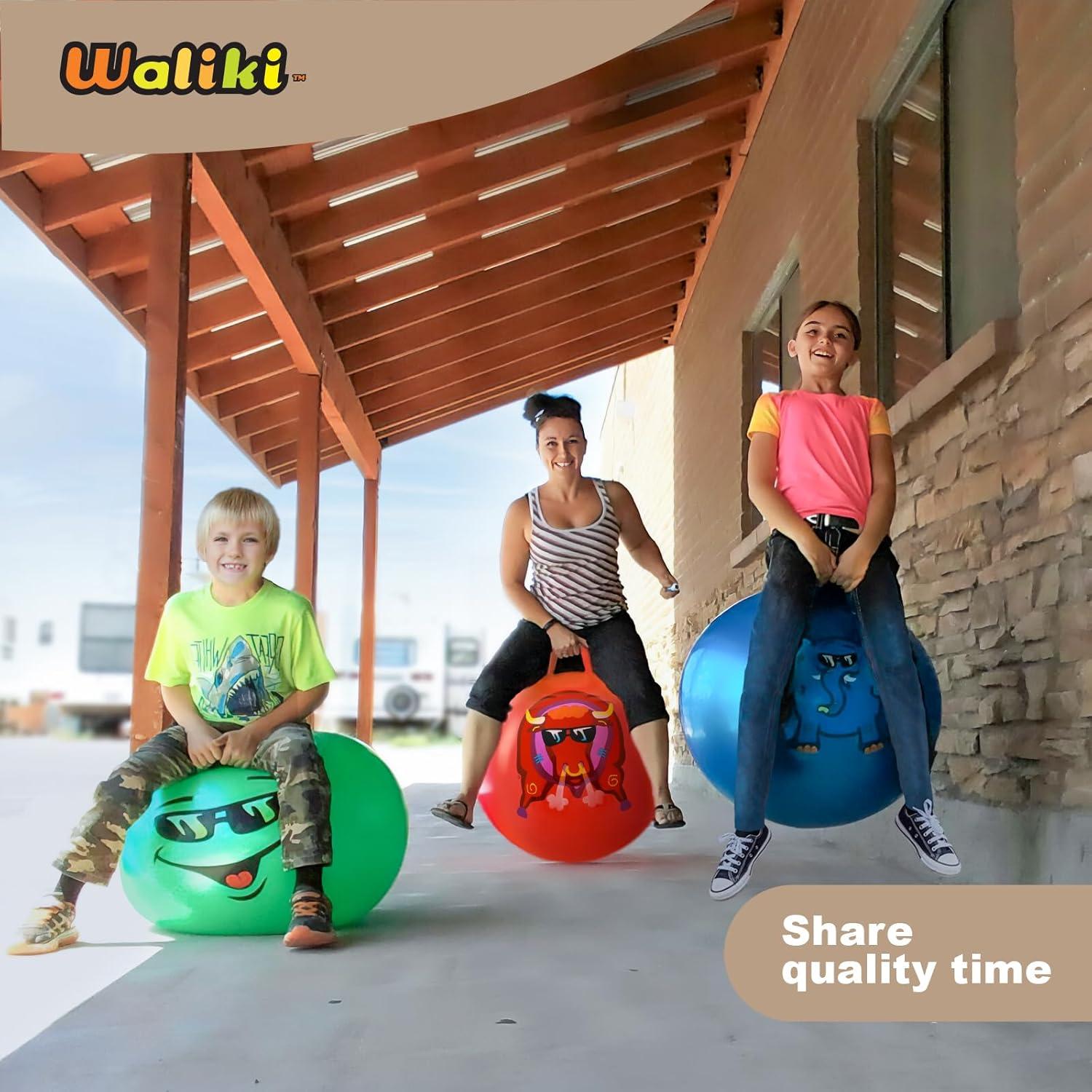 Pelota Saltarina WALIKI para Adultos 73.66 cm Roja