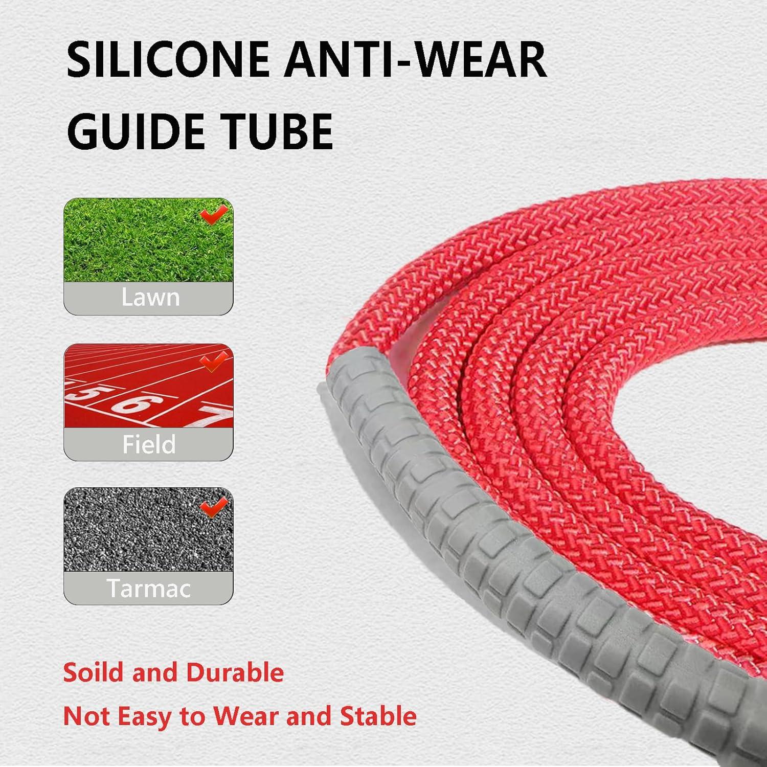 Cuerda de Salto Ajustable TIMEASY con Peso y Mango de Espuma