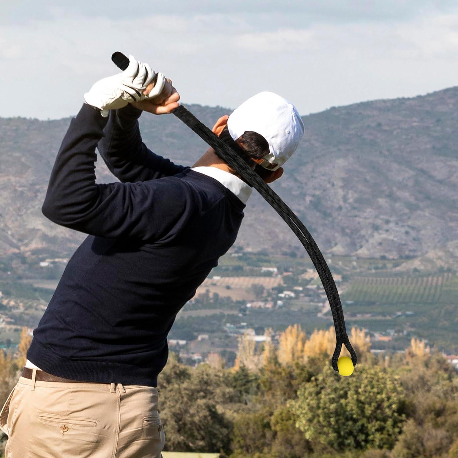 Entrenador de Cuerda para Swing de Golf Marsrut - Nylon 96 cm