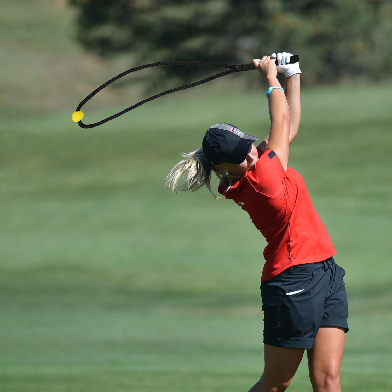 Entrenador de Cuerda para Swing de Golf Marsrut - Nylon 96 cm