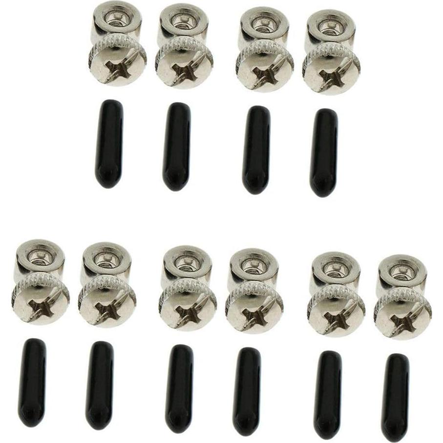 5 Juegos de Tornillos y Tapas Ajustables para Cuerdas de Salto Yiotfandoll