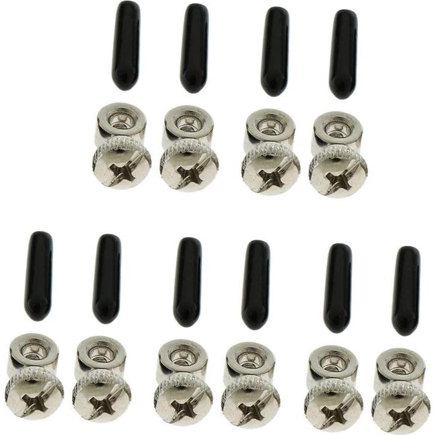 5 Juegos de Tornillos y Tapas Ajustables para Cuerdas de Salto Yiotfandoll