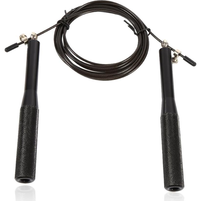 Cuerda de Saltar Ajustable Yosoo de Aluminio y Acero PVC 3m