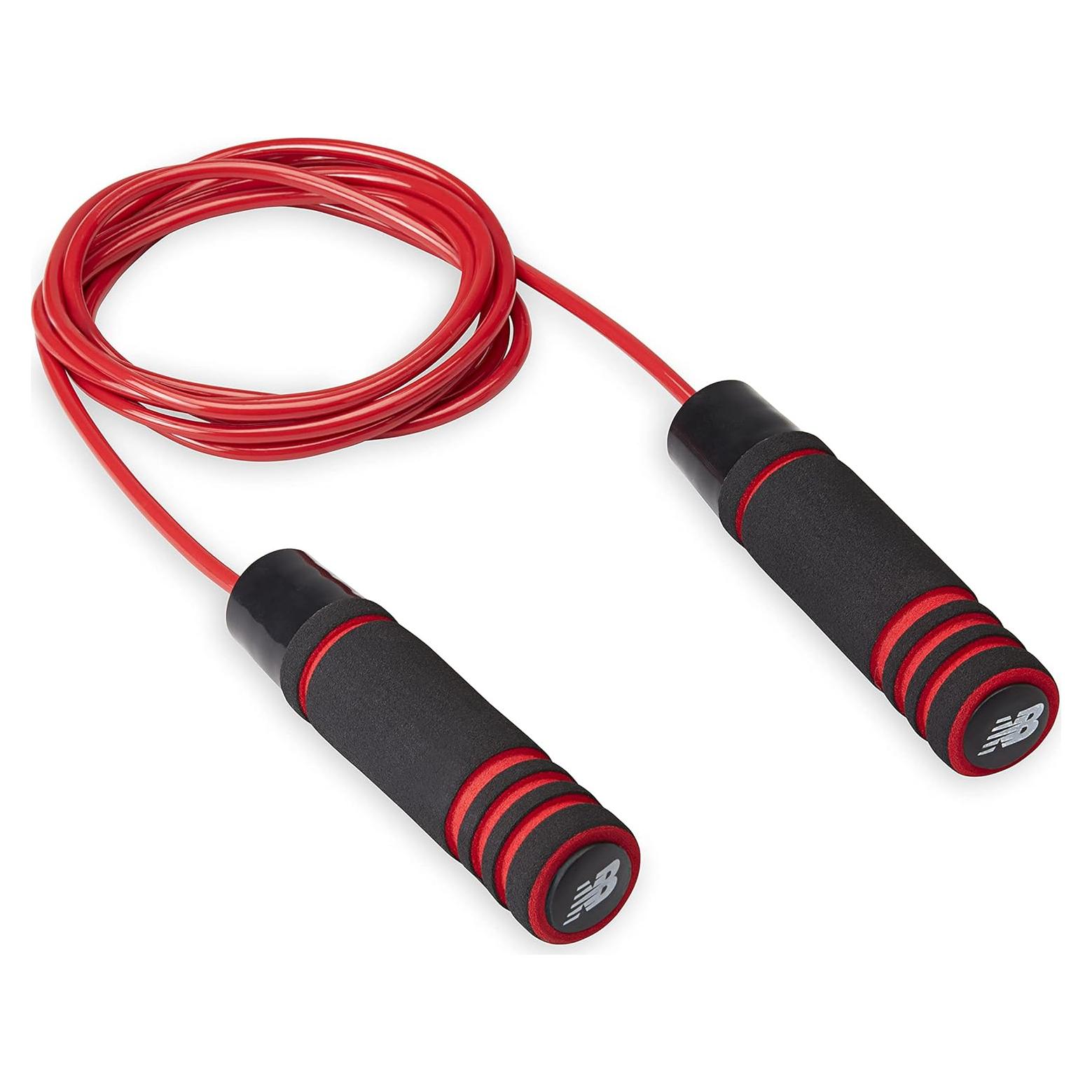 Cuerda de Salto con Peso New Balance 2.74m Ajustable Roja