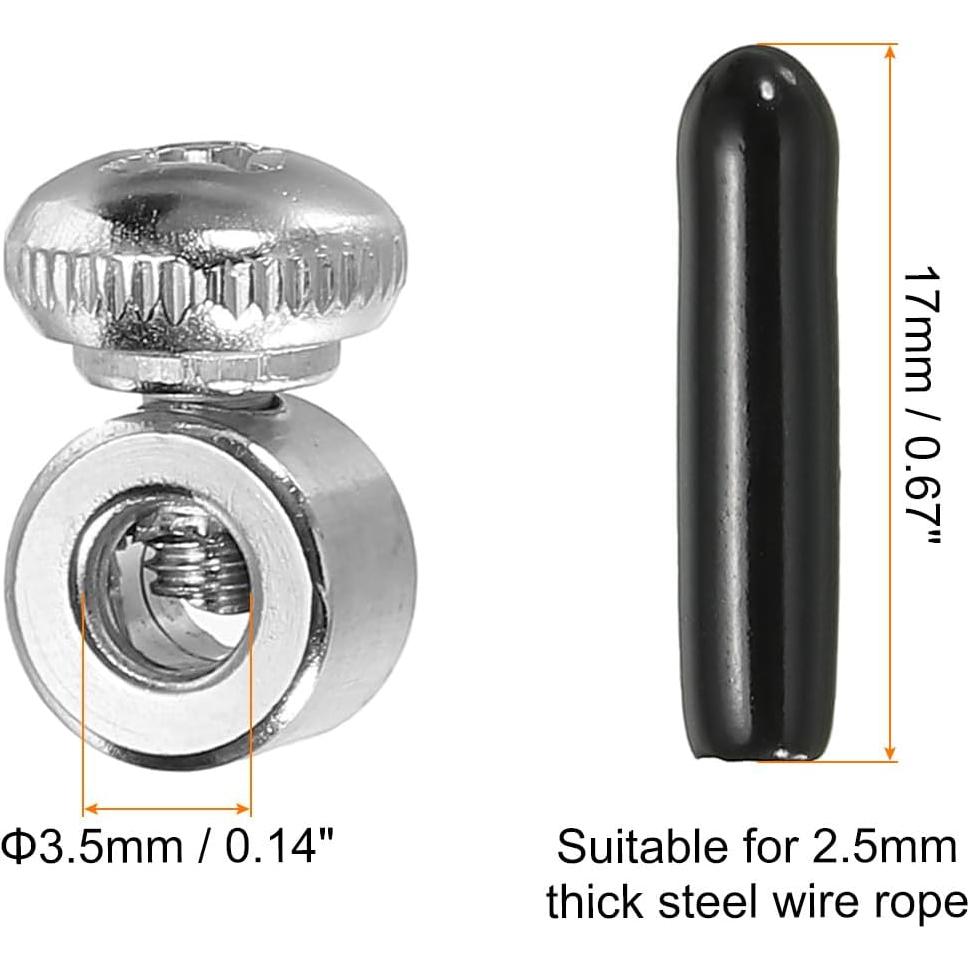 Kit de Repuestos para Cuerda de Salto PATIKIL - 30 Tornillos y Tuercas