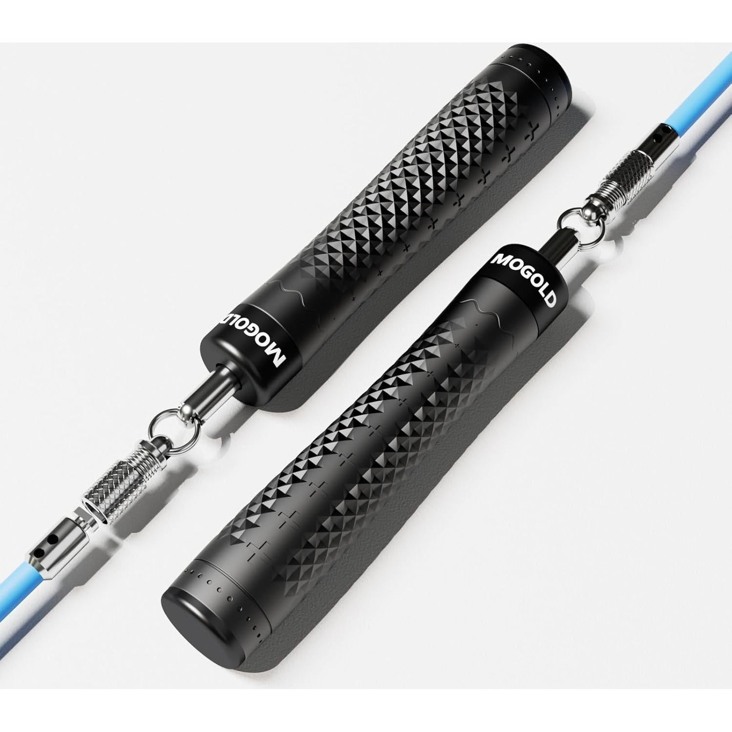 Juego de Cuerda para Saltar MOGOLD con 3 Cables Intercambiables