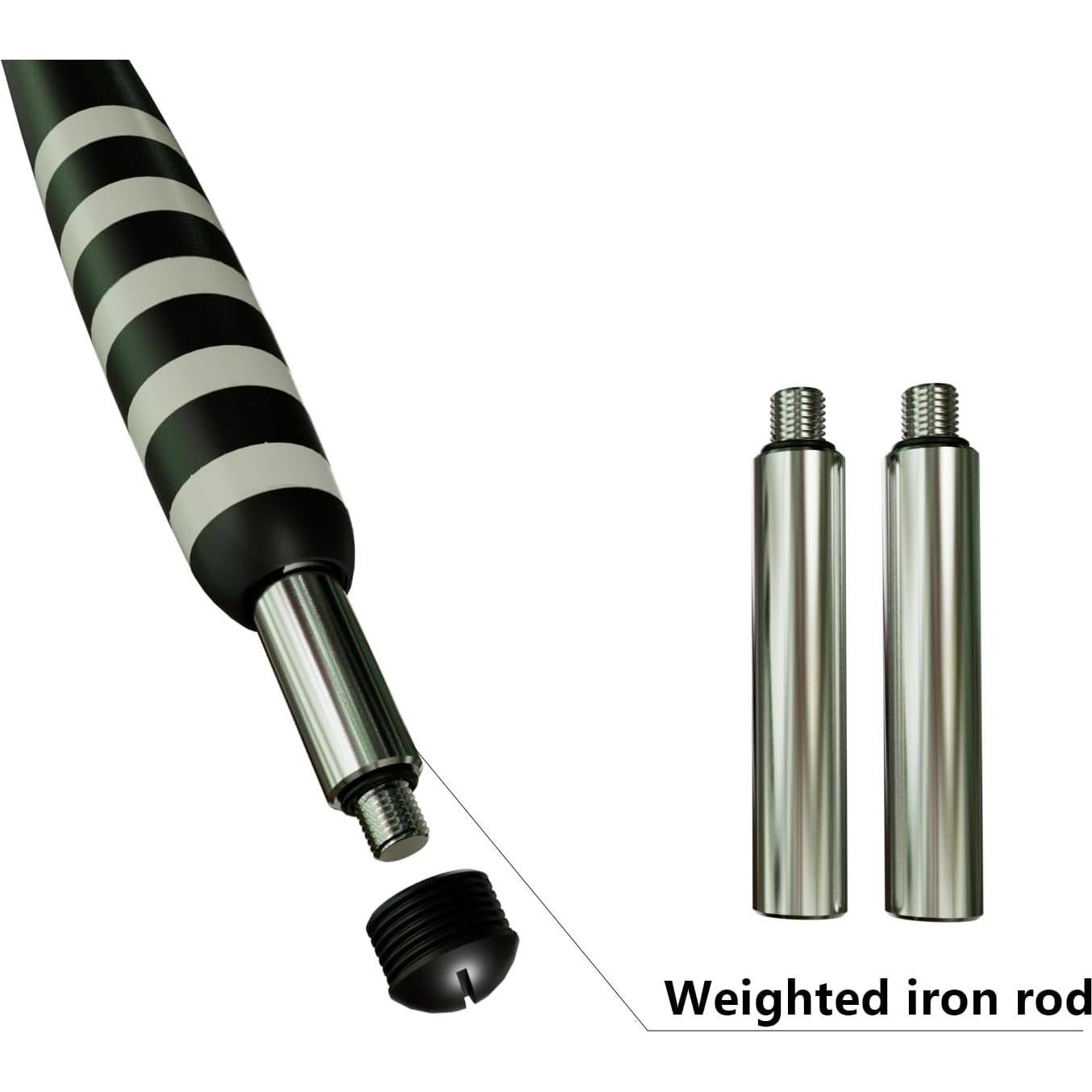 Cuerda de Salto Rápida MOGOLD con Pesas Ajustable 2.99-3.05m