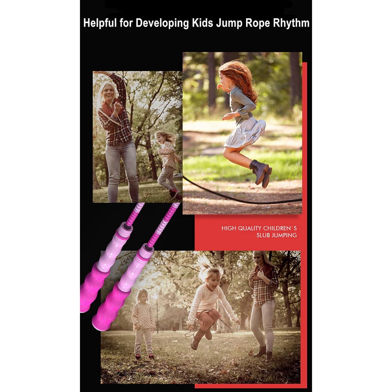 Cuerda de Salto Ajustable Mostsom 2.8m para Niños y Adultos