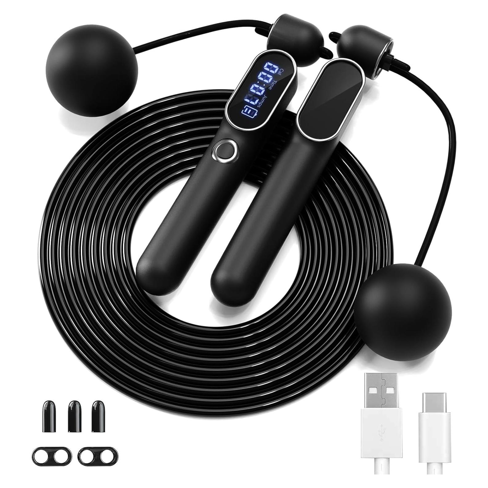 Cuerda de Salto Inteligente ATHSPO Ajustable con Contador Digital