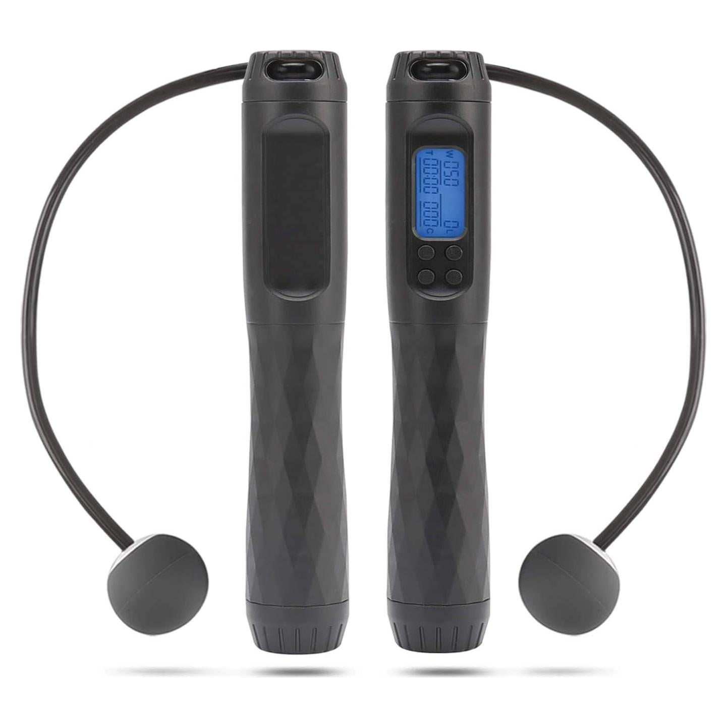 Cuerda de Salto Digital con Peso Esquina de Zoë - Sin Cable, LED