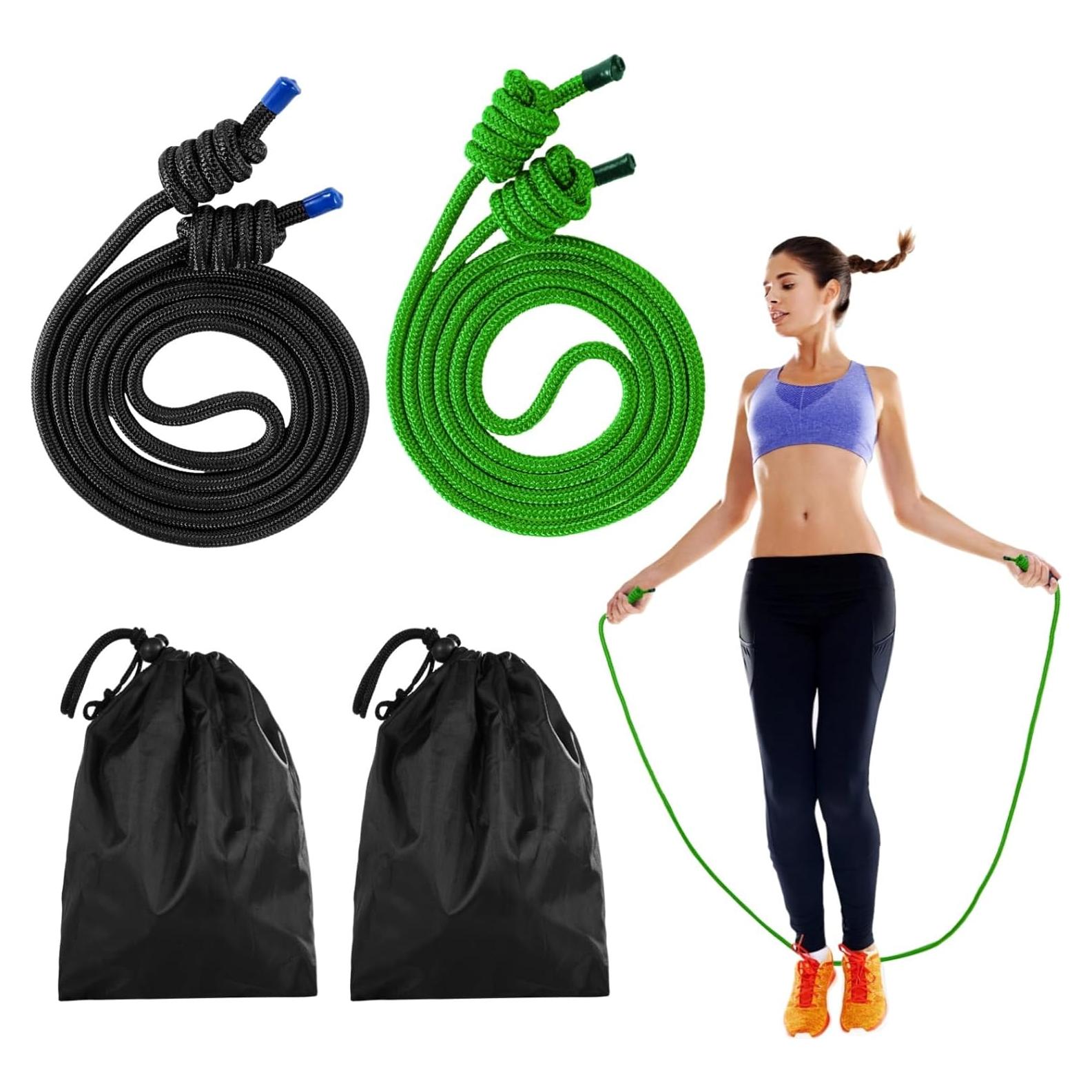 Cuerdas de Ejercicio de Flujo OMISTAR 2 Pcs 2.74m con Peso