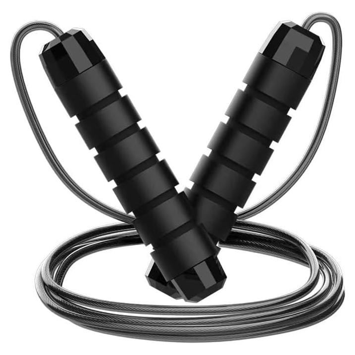 Cuerda de Saltar Genérico 2.79m con Mangos de Espuma para Fitness