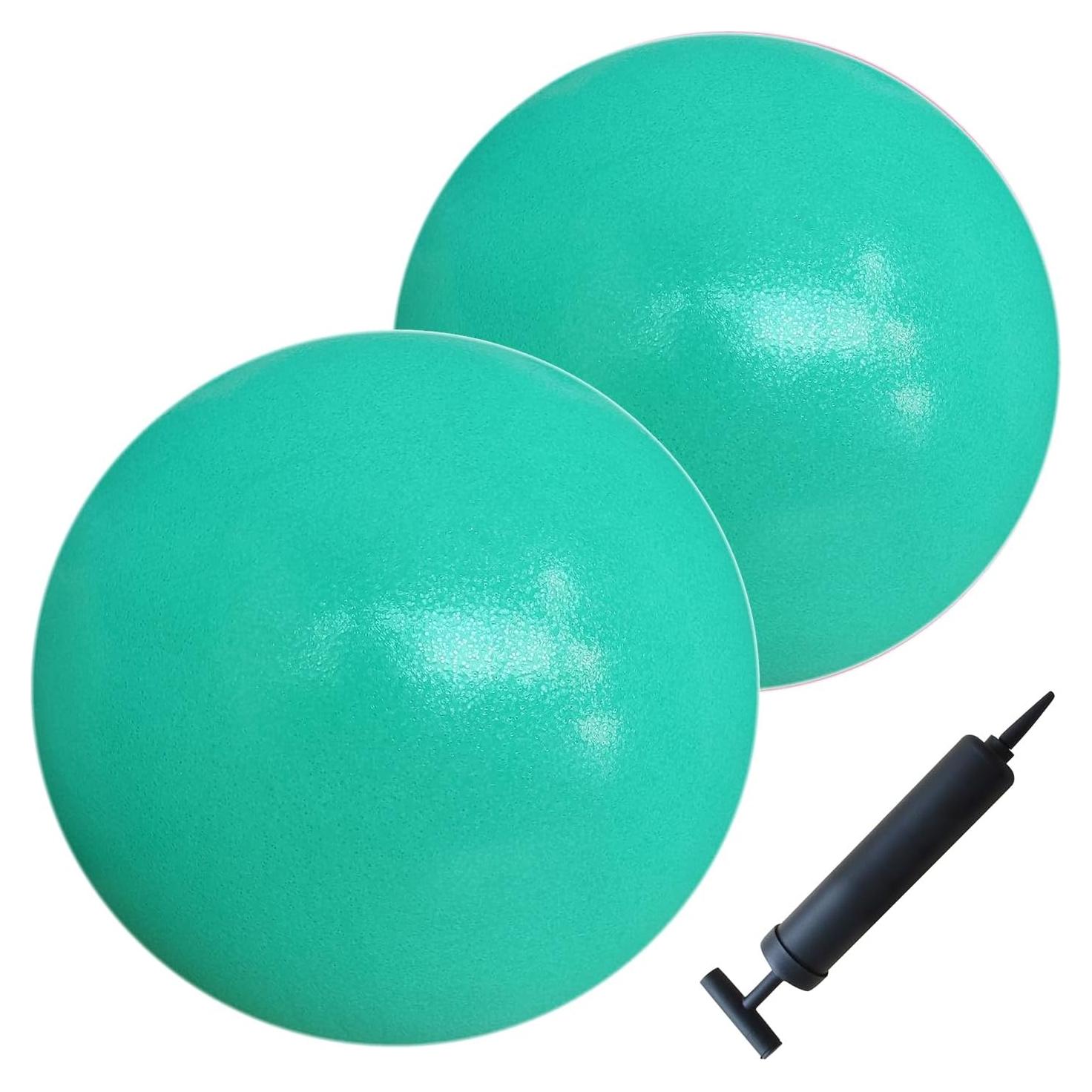 Pelota de Ejercicio AppleRound 23cm con Bomba - Paquete de 2