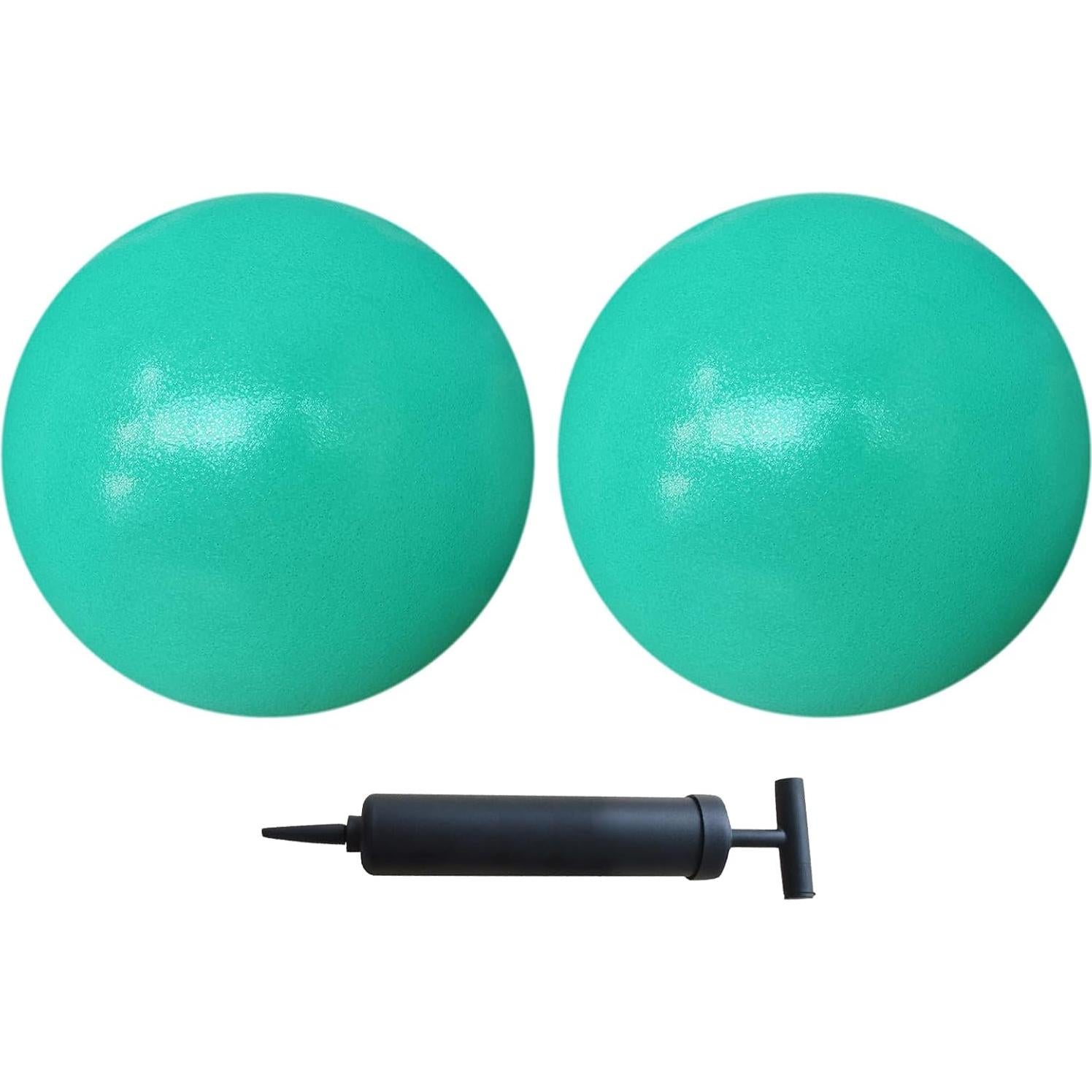 Pelota de Ejercicio AppleRound 23cm con Bomba - Paquete de 2