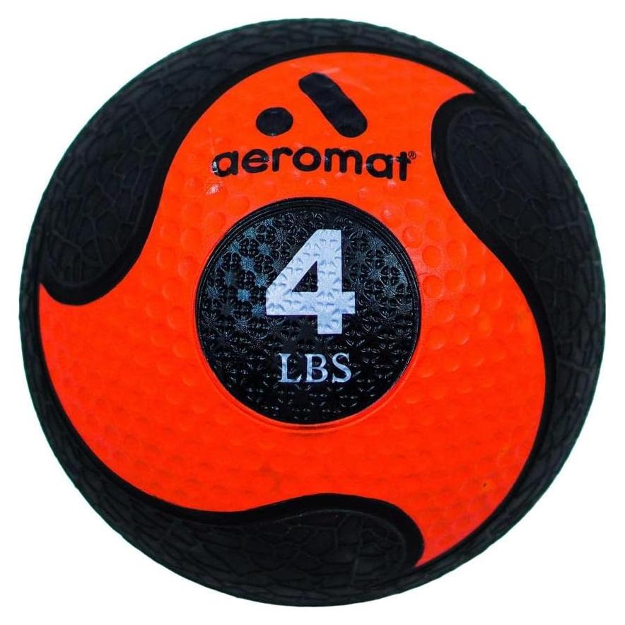 Bola de Medicina Aeromat 19.69 cm Negro/Naranja
