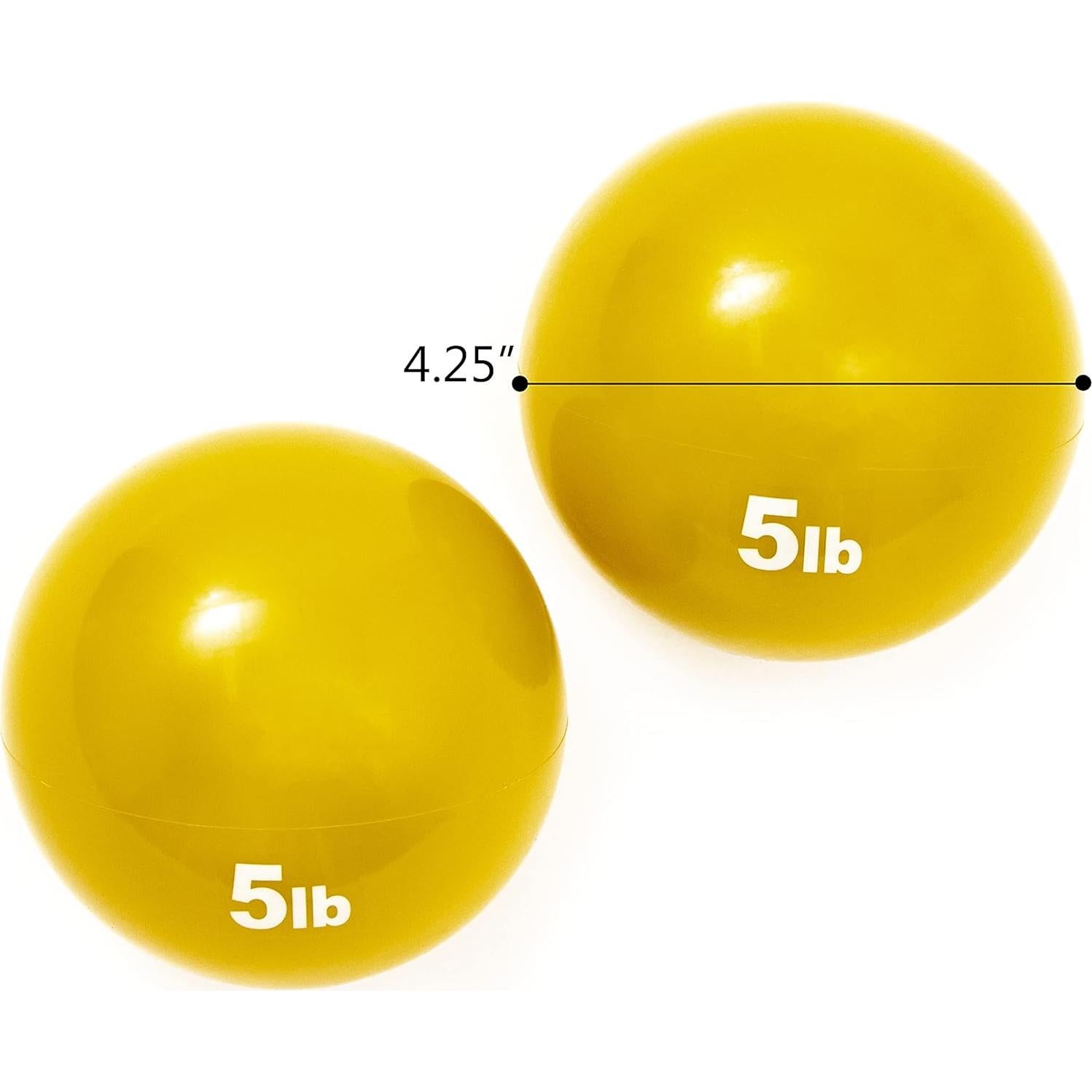 Balones de Ejercicio Tonificante con Peso Trademark - Set de 2