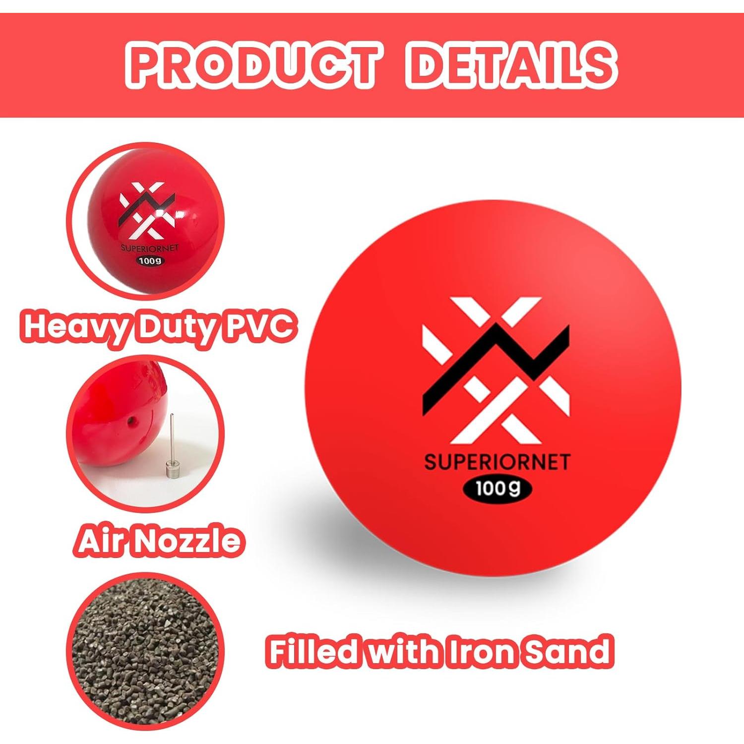 Conjunto de 6 Pelotas Pesadas para Béisbol Superiornet