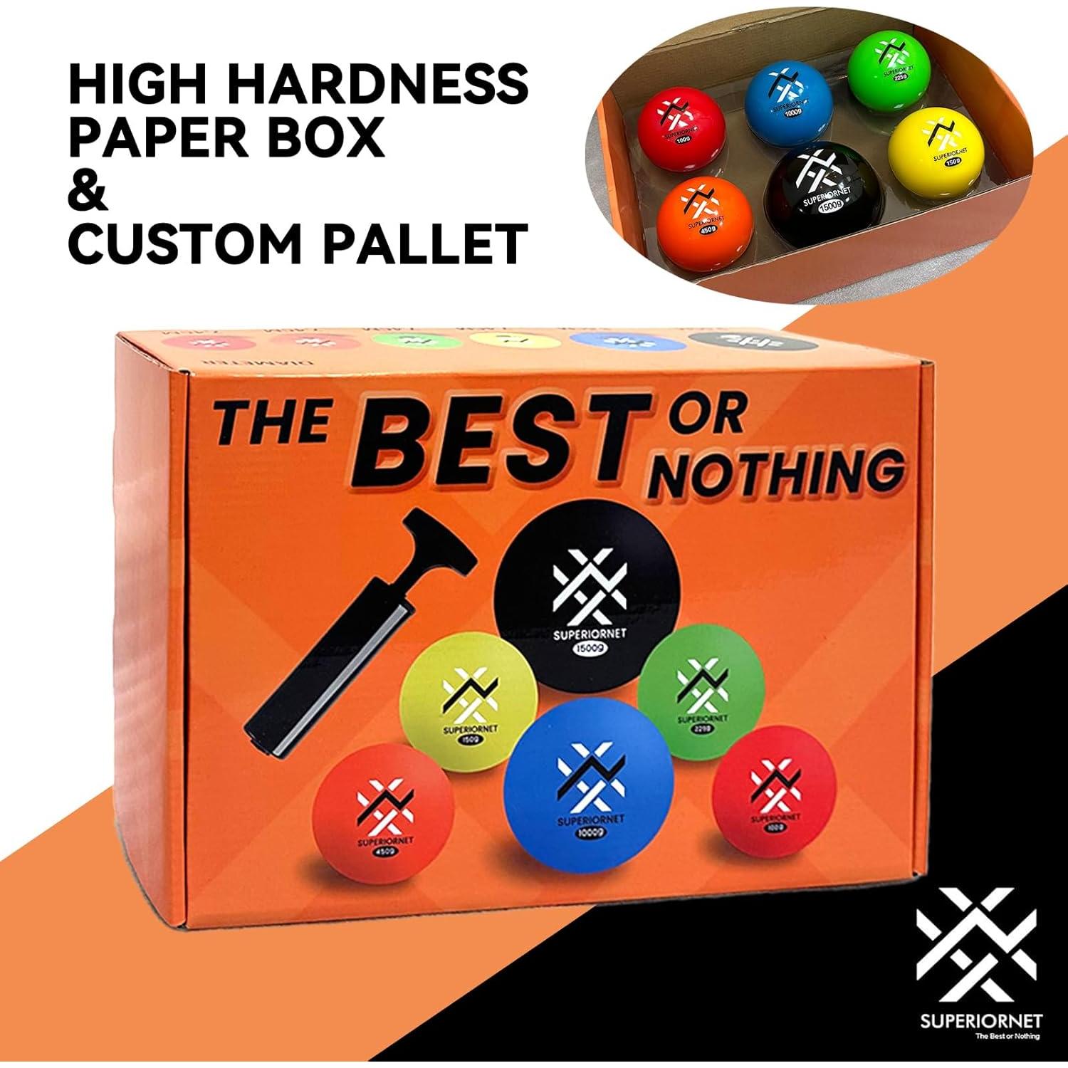 Conjunto de 6 Pelotas Pesadas para Béisbol Superiornet