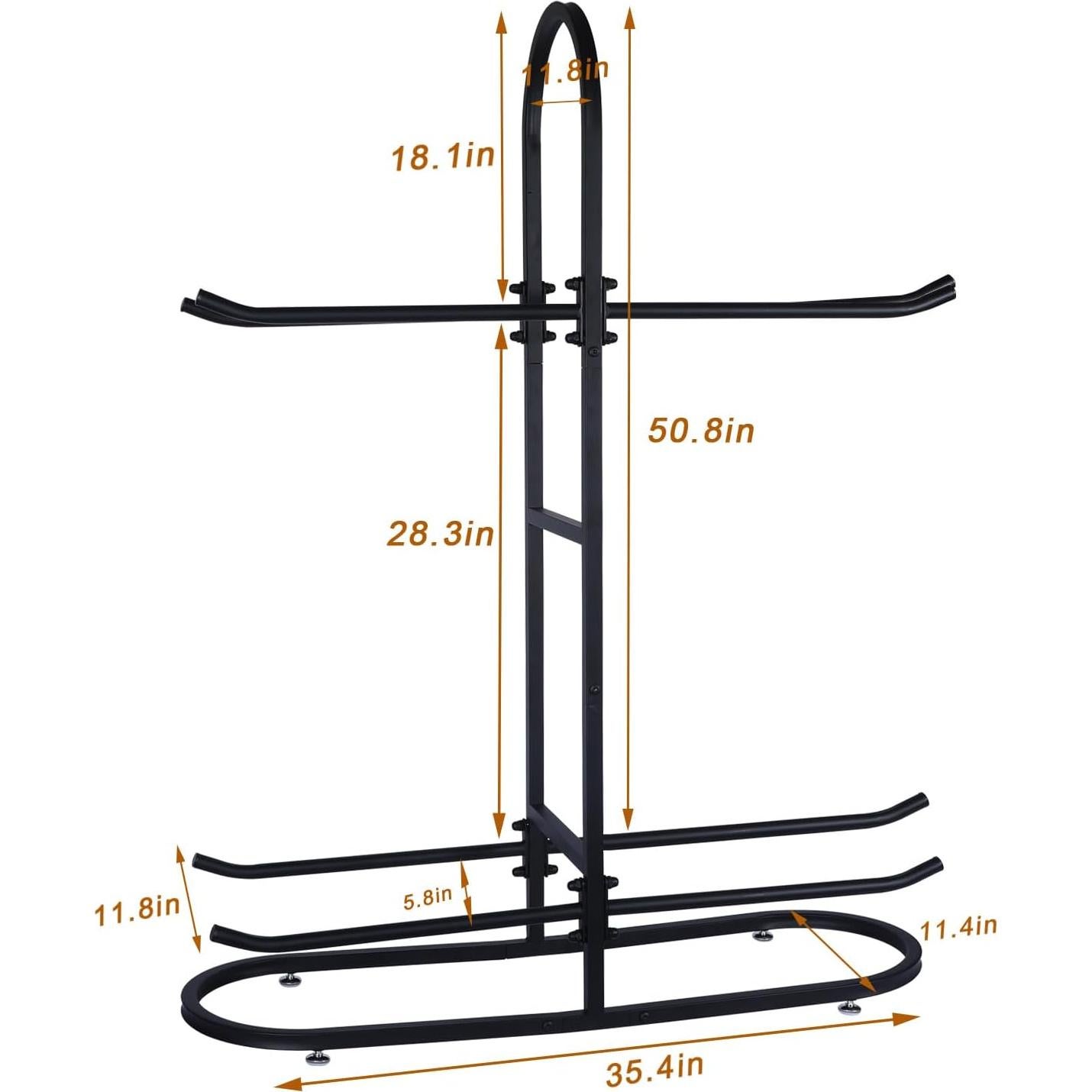 Soporte para Pelotas de Ejercicio MEIPEIQIZHI - Almacenamiento para 4 Pelotas