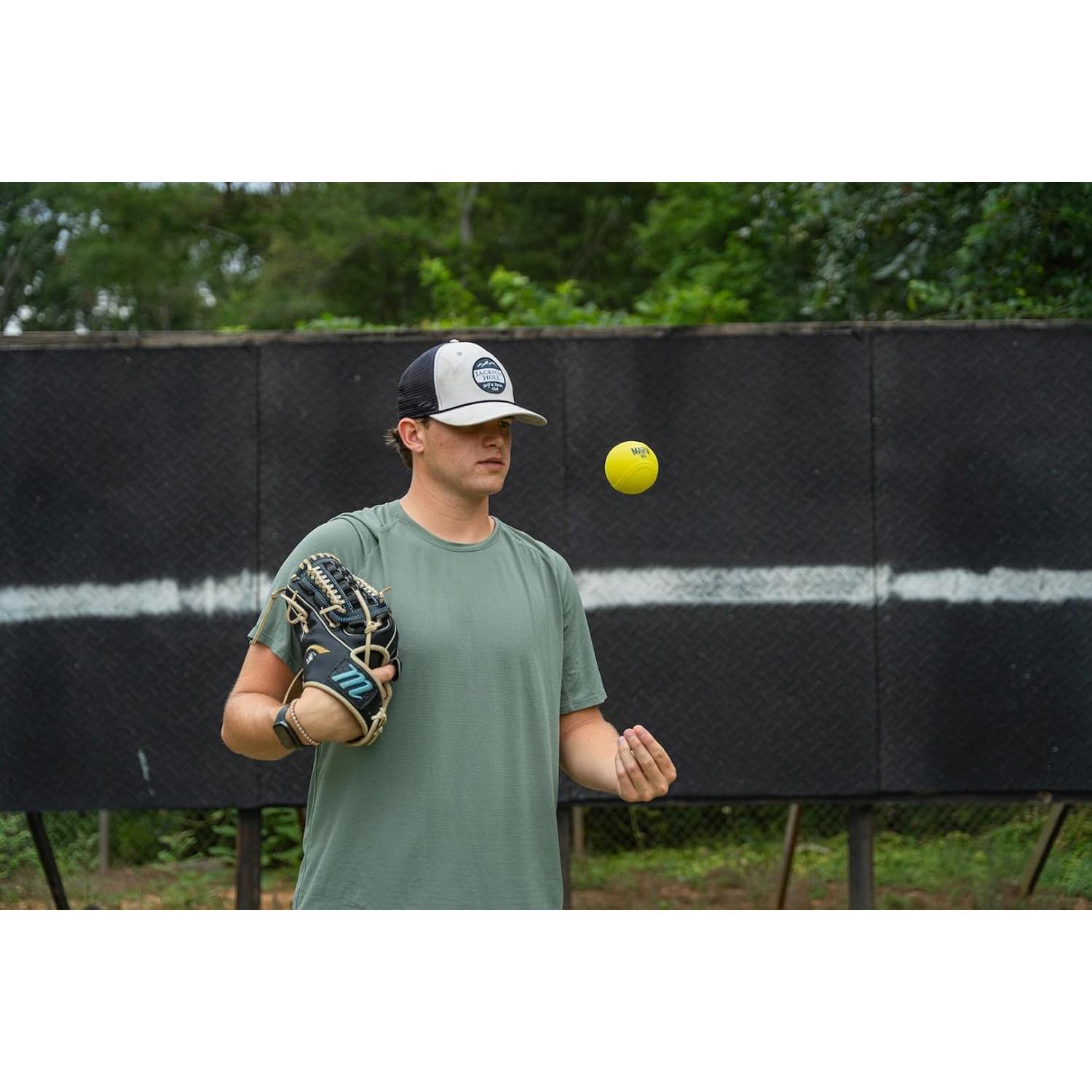 Set de Pelotas Plyo Marv - 6 Pelotas de Béisbol con Costuras