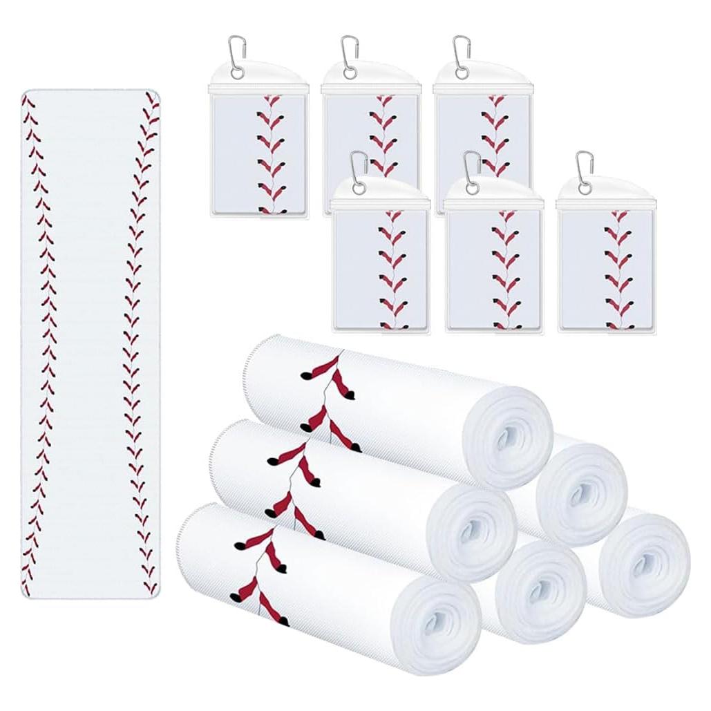 Paquete de 6 Toallas Enfriadoras de Microfibra p/ Béisbol - 101.6x30.5 cm